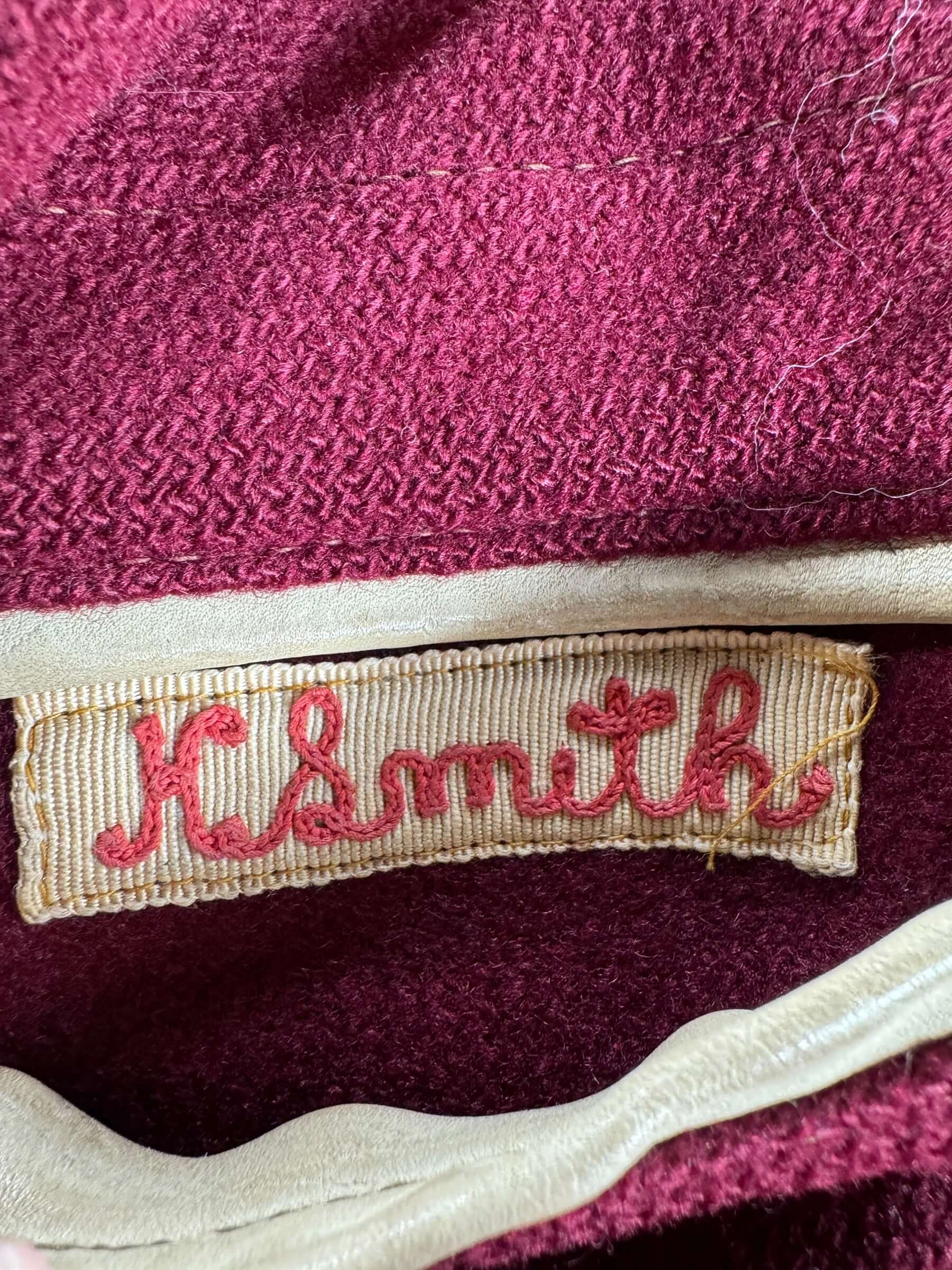 Name on Vintage Plain Jane Varsity Jacket SZ L
