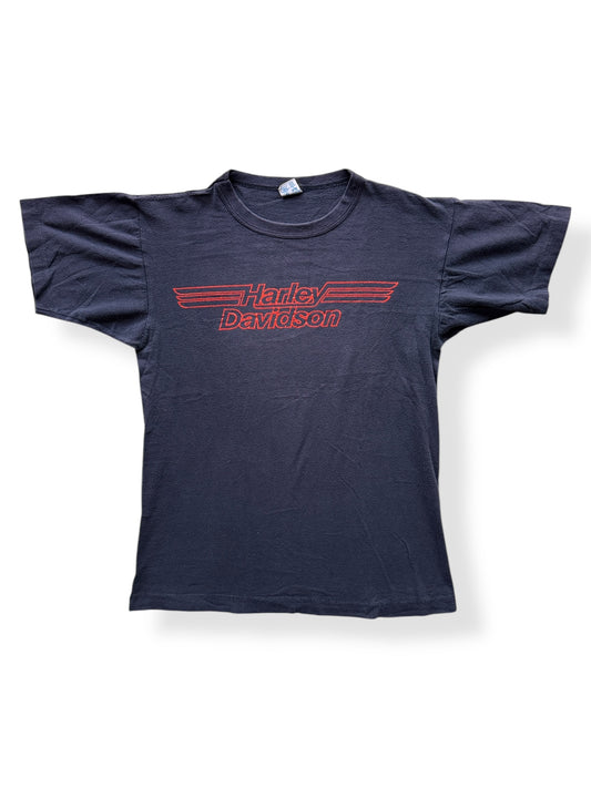 Front of Vintage Portland Motorsports Harley Davidson Champion Tee SZ S