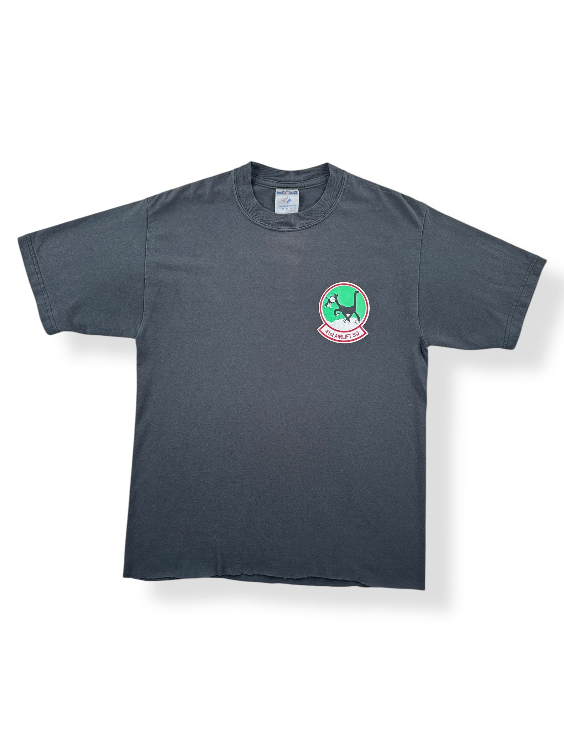 Front of Vintage 41st Airlift Military Tee SZ M