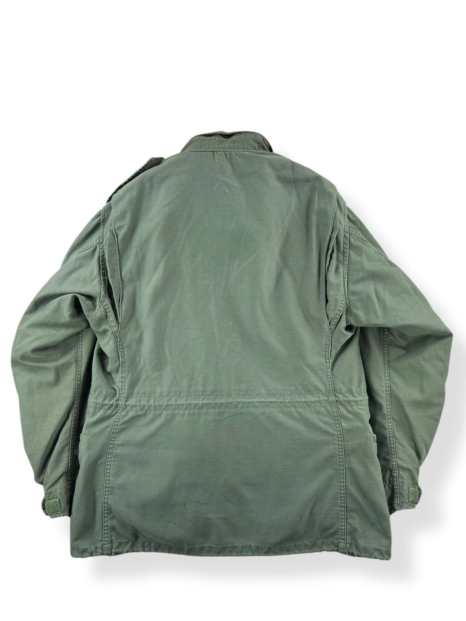 Back of Vintage Seabees M65 Field Jacket SZ L