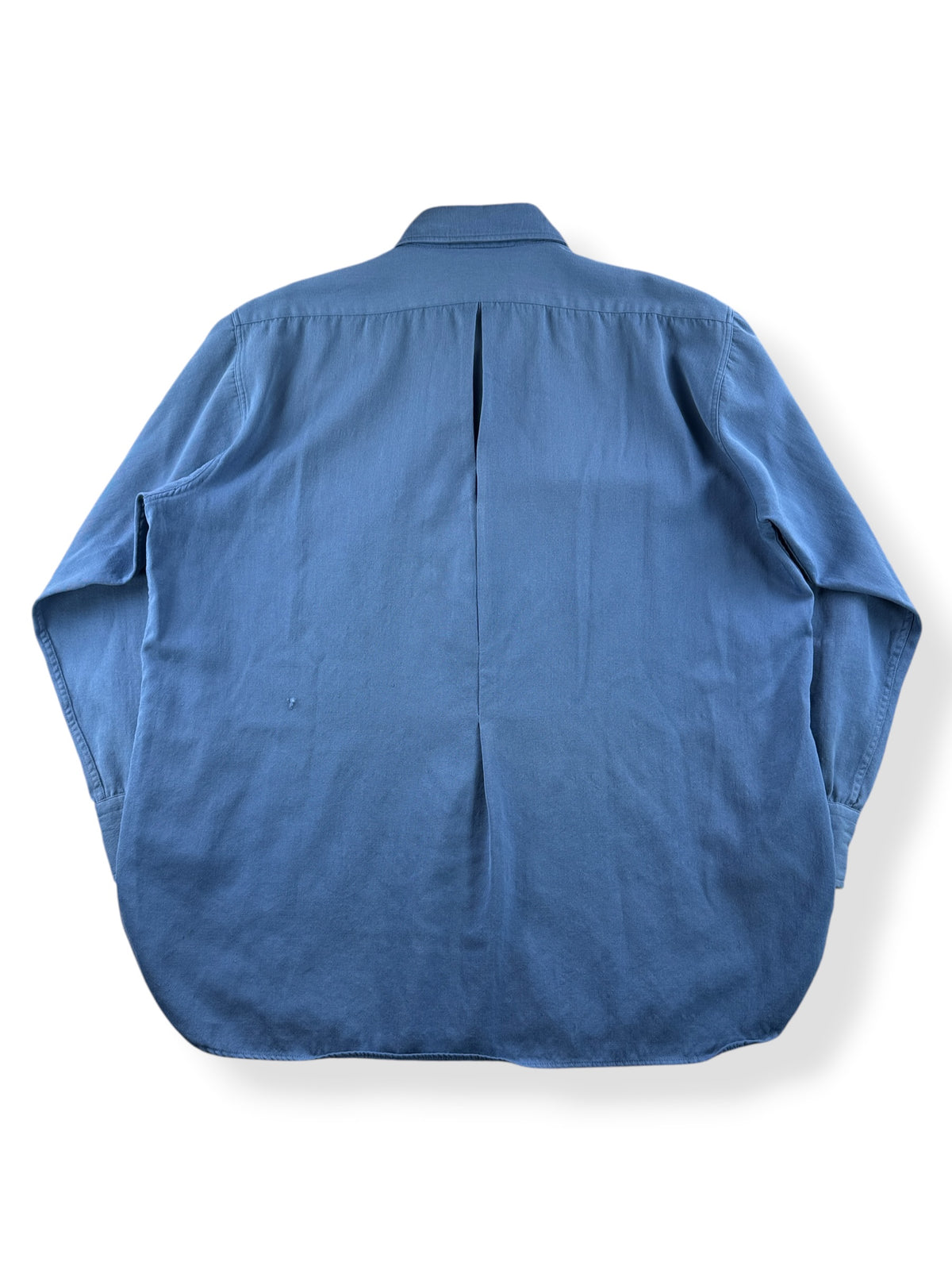 Back of Vintage 40s Era Levis DeLuxe Lorraine Worsted Wool Pearl Snap SZ XL