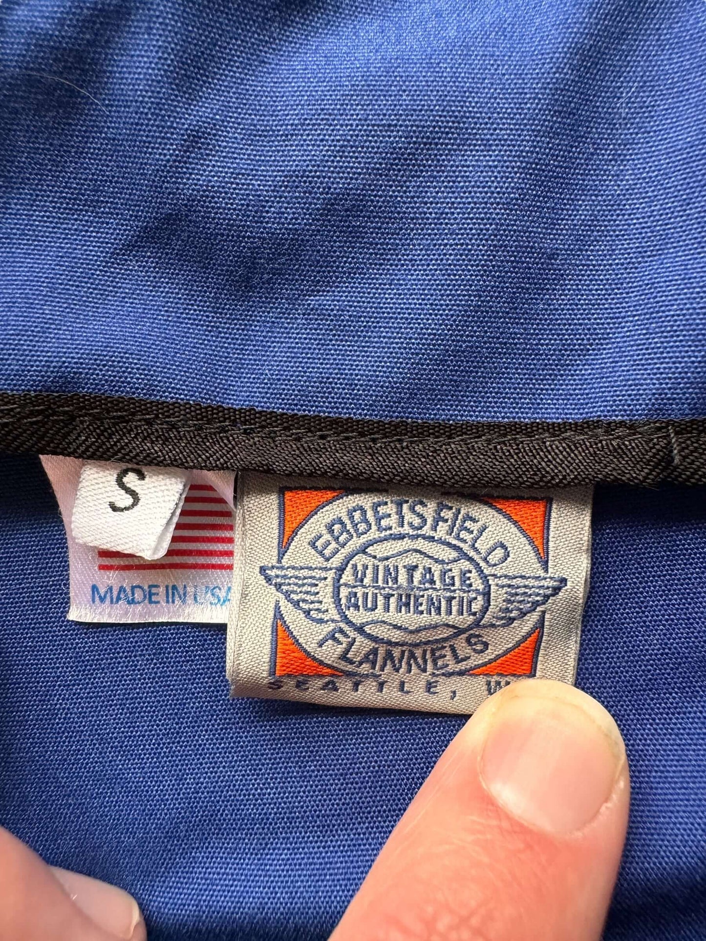 tag on Jack White Ebbets Field Tour Jacket SZ S