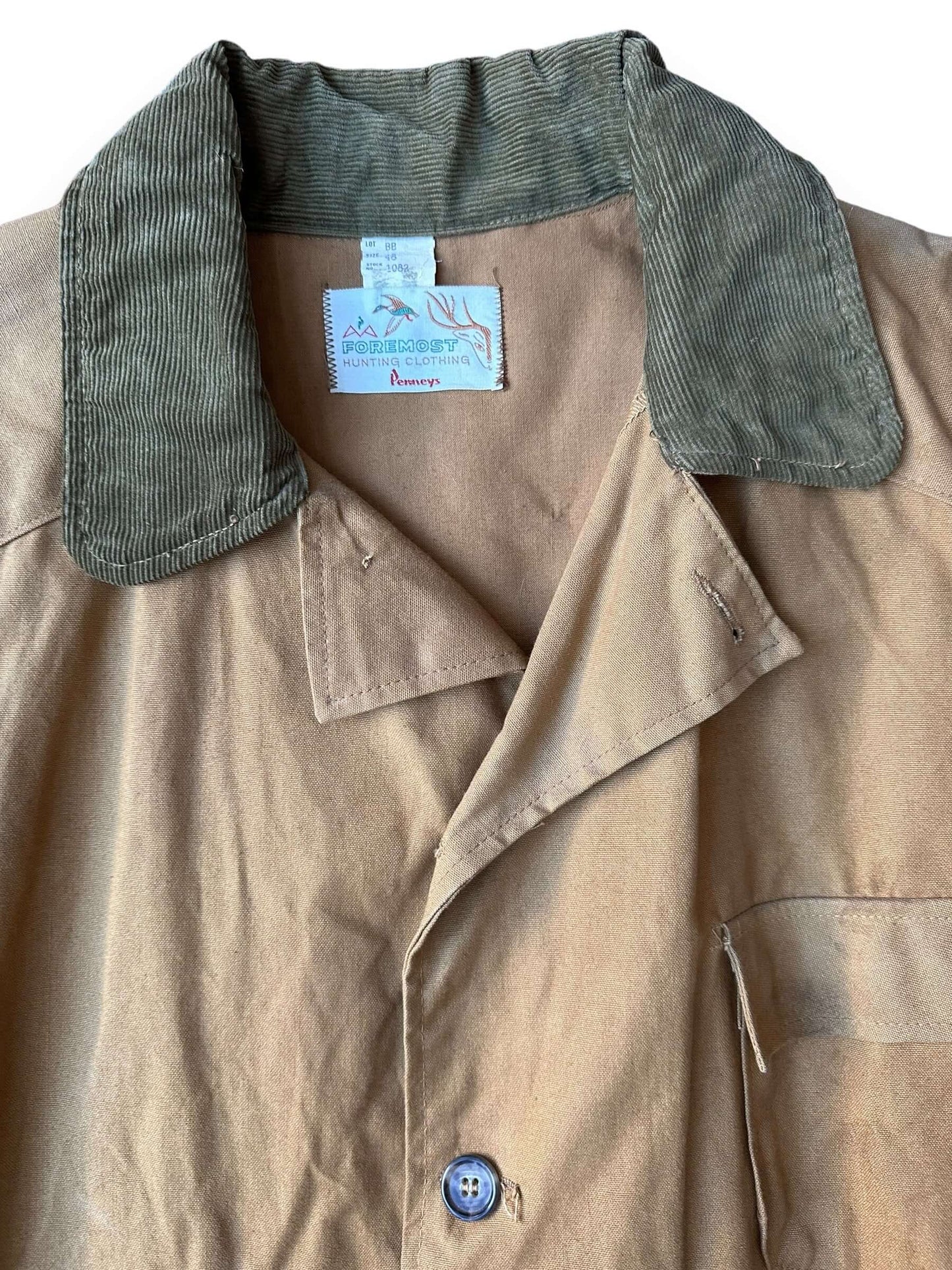 Vintage Penneys Foremost Hunting Jacket SZ 48