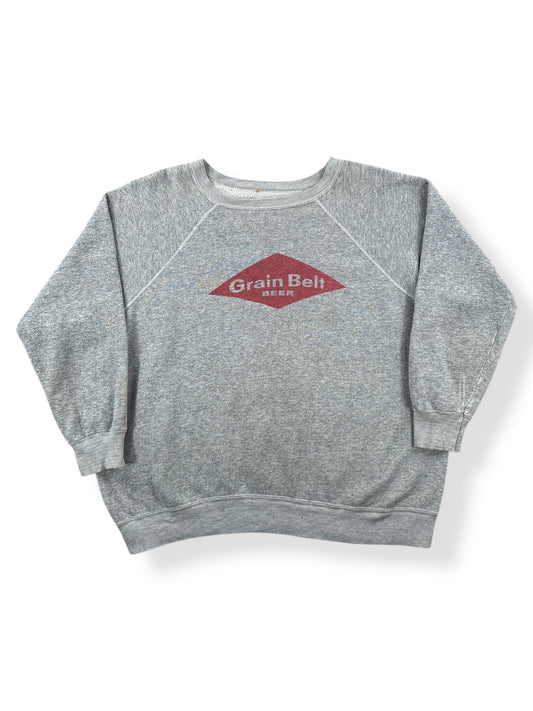 Front of Vintage Grain Belt Beer Crewneck SZ L