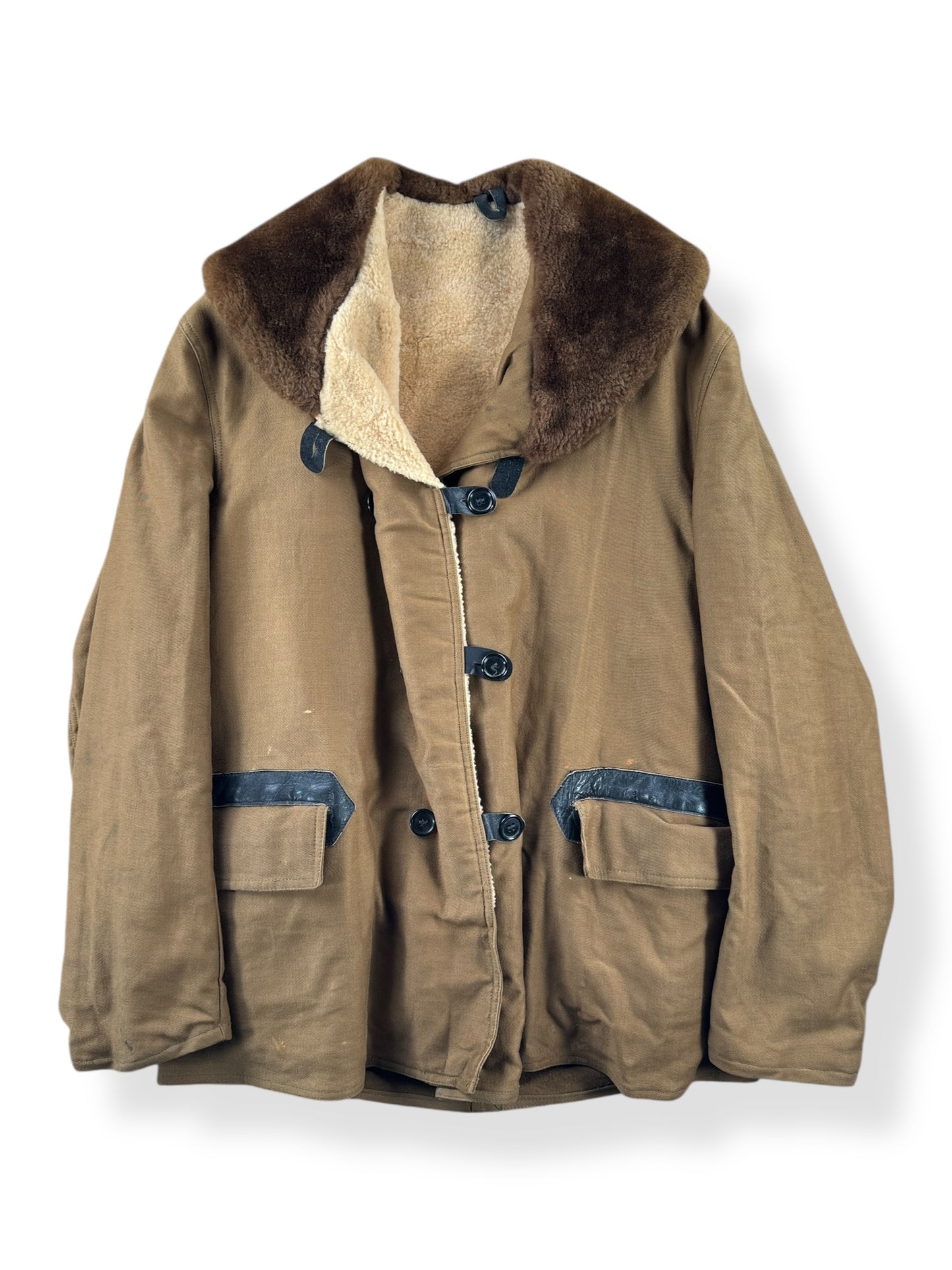 Front of Vintage USMC Transport Coat/Barnstormer SZ 46