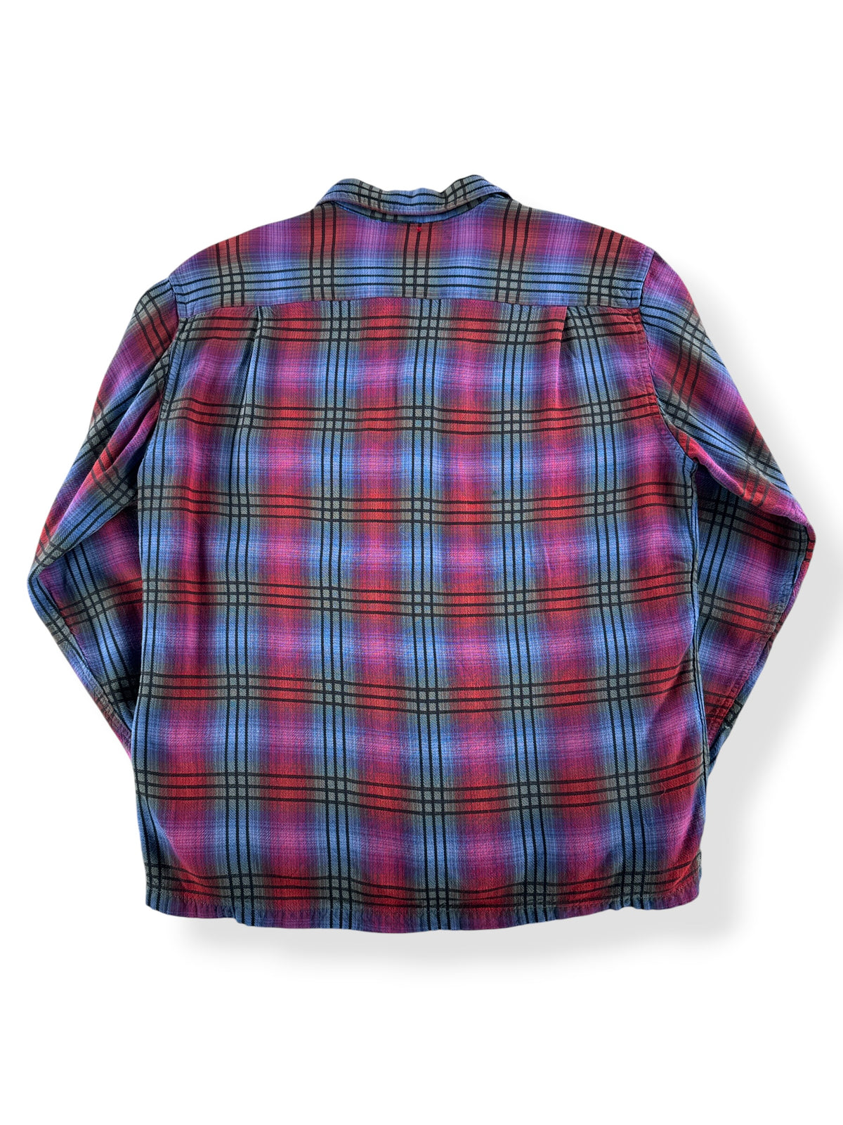 Back of Vintage Loop Collar Shirt SZ M (Fits S) - AS IS