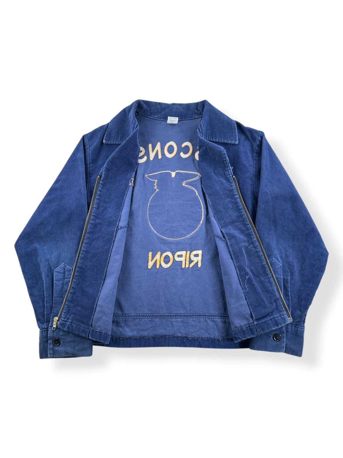 Inside of Vintage 80s Wisconsin FFA Jacket SZ M