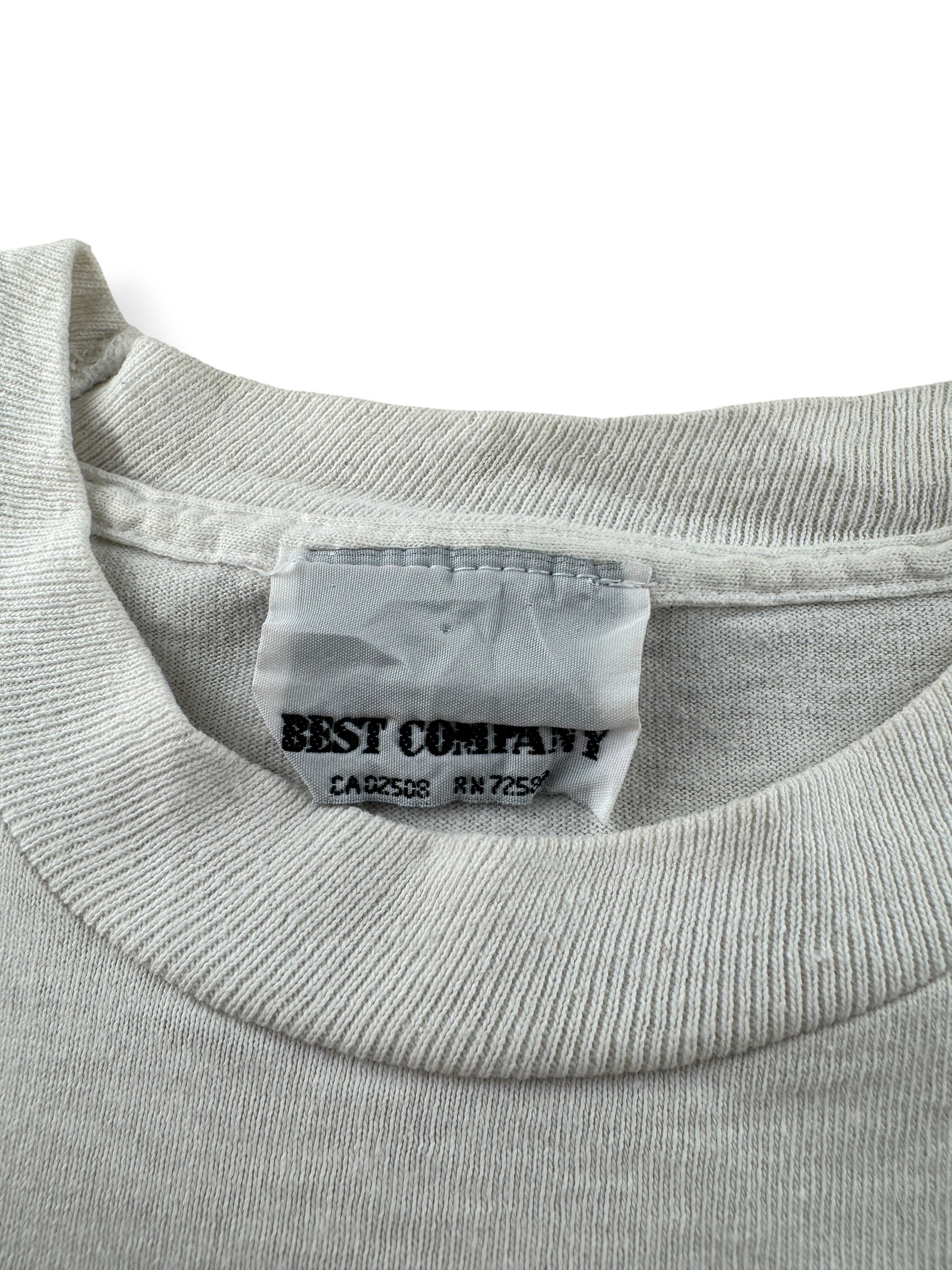 Tag on Vintage Best Company Lovers Tee SZ M