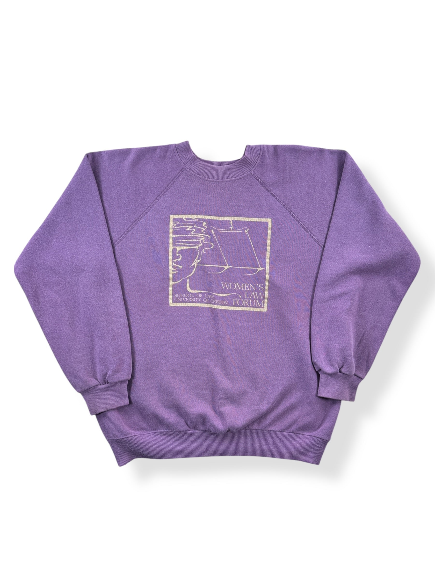 Front of Vintage U of O Women's Law Forum Crewneck SZ M (Fits S)
