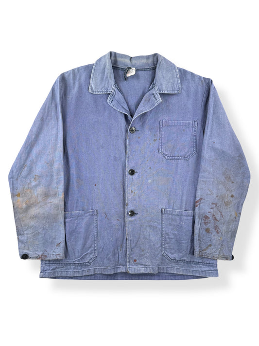 Front of Vintage Tejg French Chore Coat SZ L