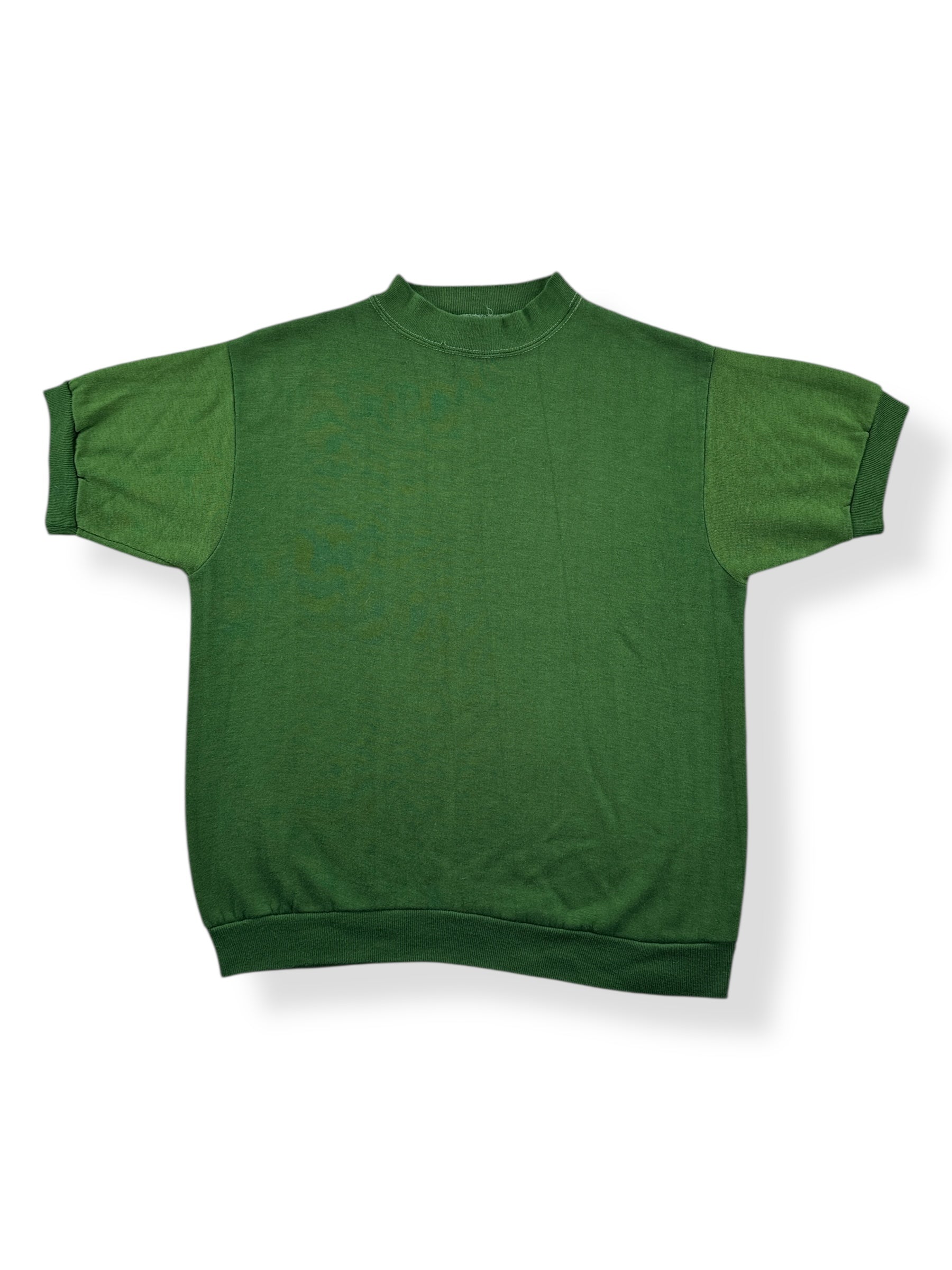 Front of Vintage Short Sleeve Green Crewneck SZ M
