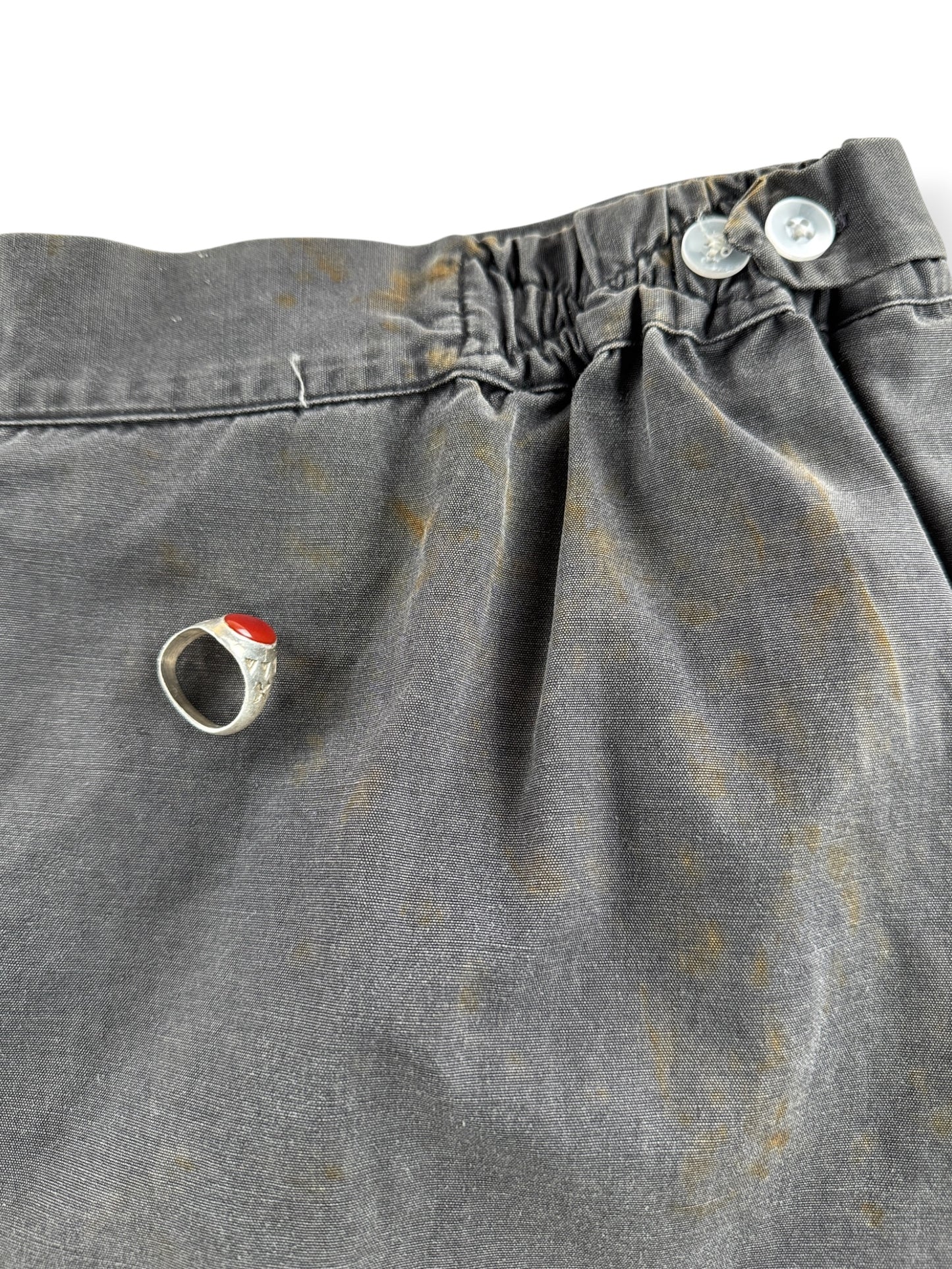 Discoloration on Vintage I. Magnin Swim Shorts W32