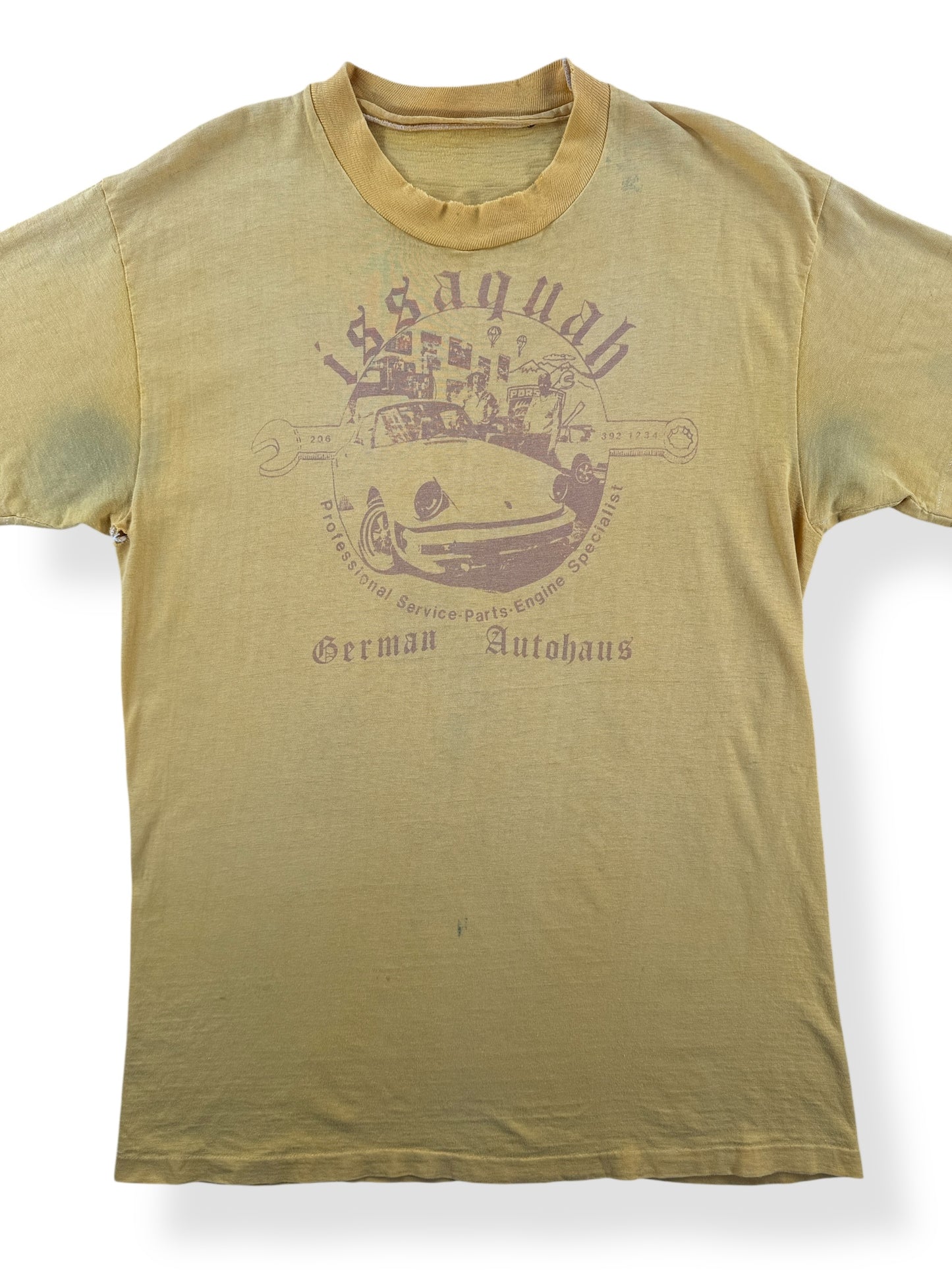 Vintage Issaquah German Autohaus Tee SZ M