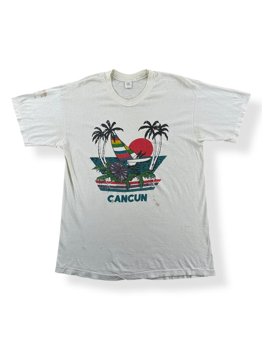 Front of Vintage Cancun Tourist Tee SZ M