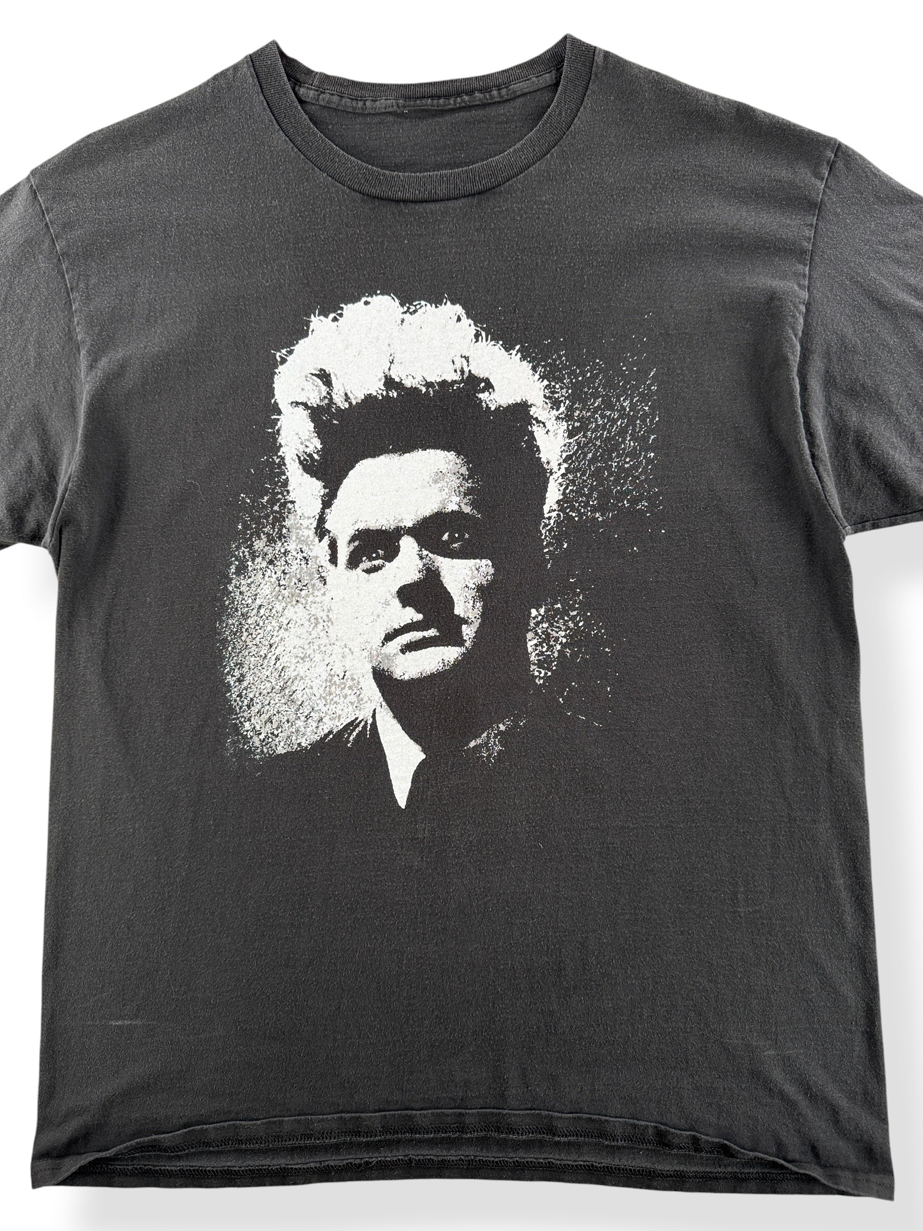 Close-up of Vintage Y2K Eraserhead David Lynch Tee SZ L