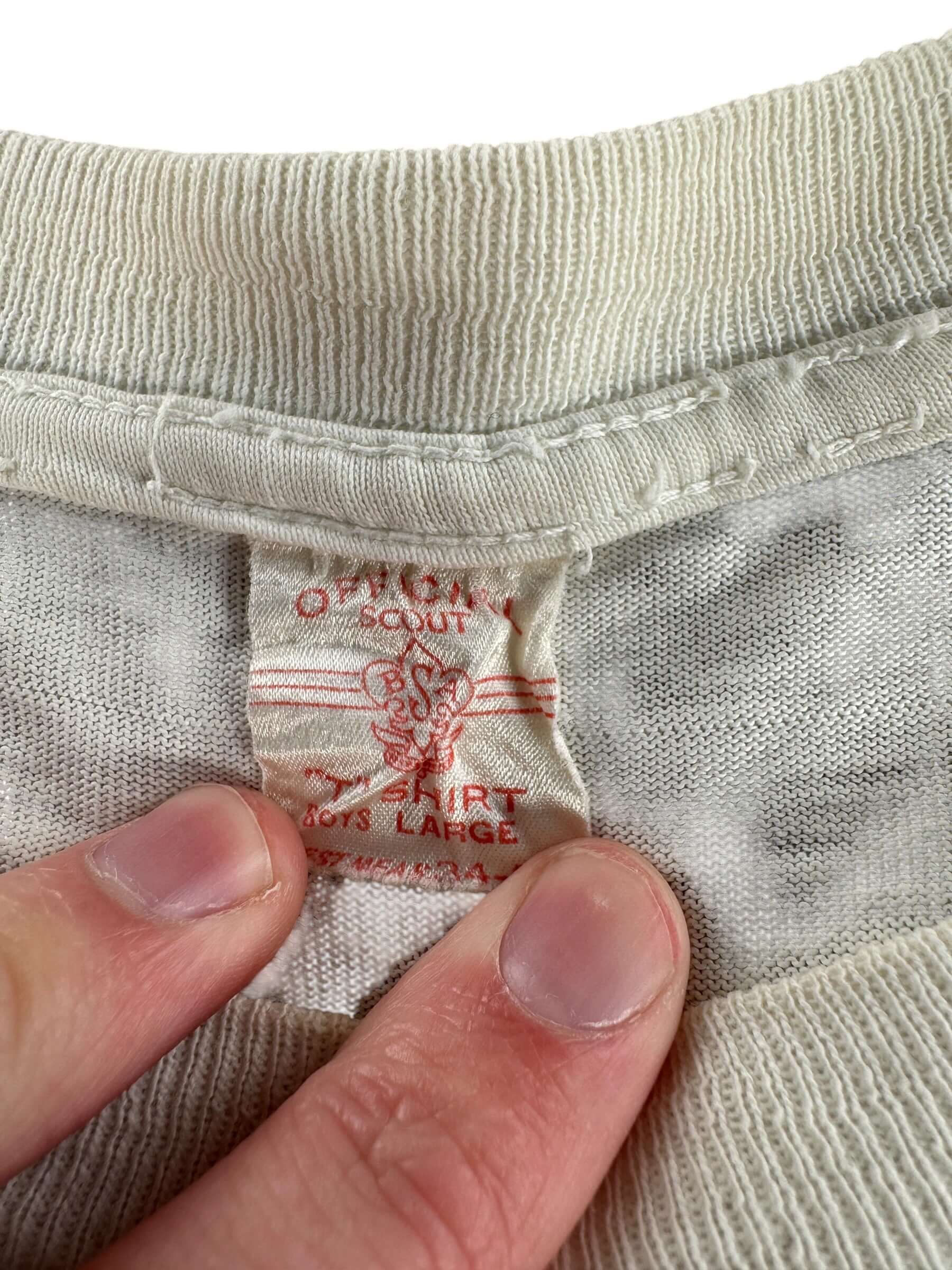 Tag on Vintage BSA Philmont Scout Ranch Tee SZ S