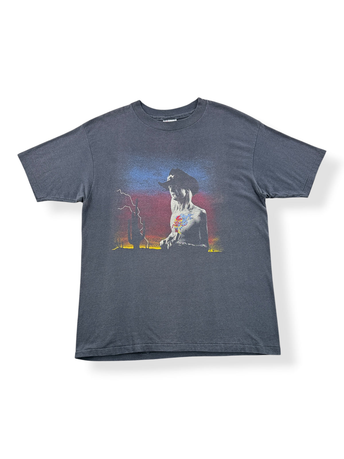 Front of Vintage '88 Johnny Winter Tee SZ XL (Fits L)