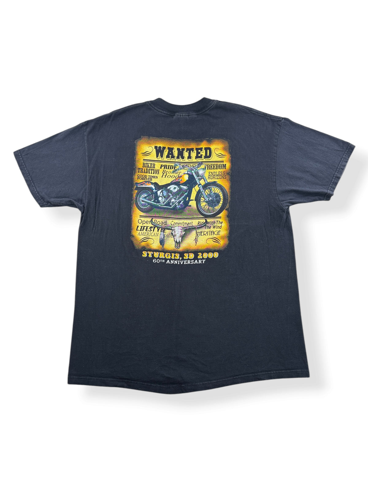 Back of Vintage '00 Sturgis Tee SZ XL