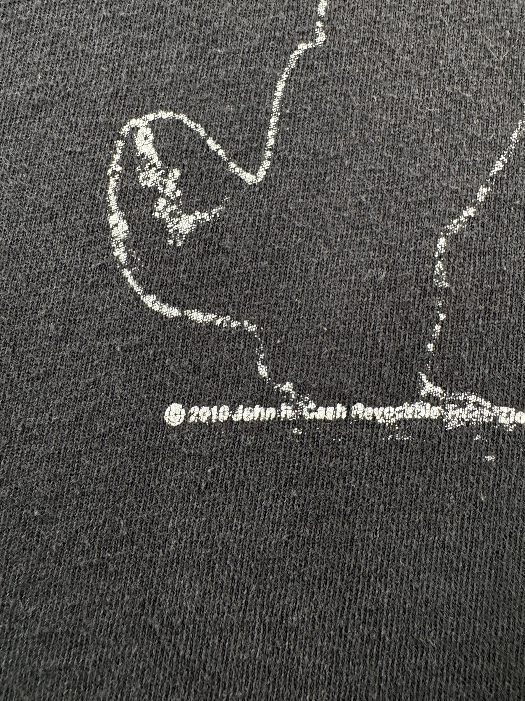 Trademark Date on 2010 Johnny Cash Tee SZ XL