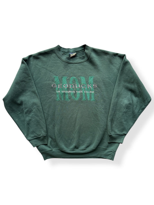 Front of Vintage Evergreen State College Geoducks Crewneck SZ L