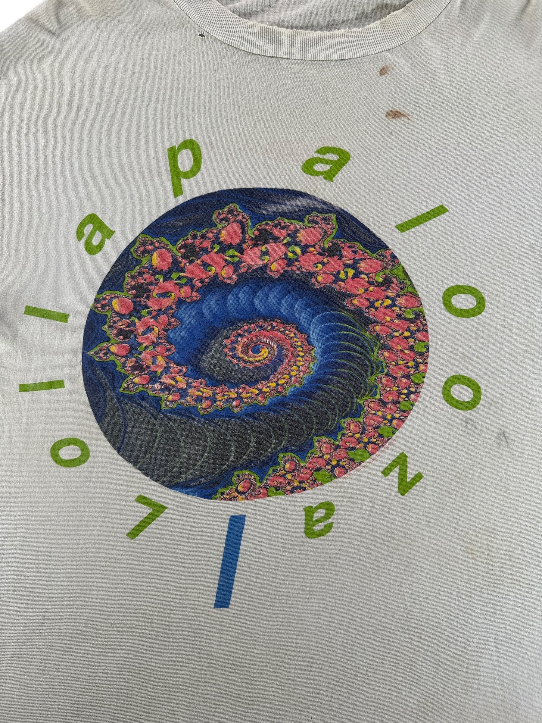 Front Graphic of Vintage 1991 Lollapalooza Tee SZ XL AS IS