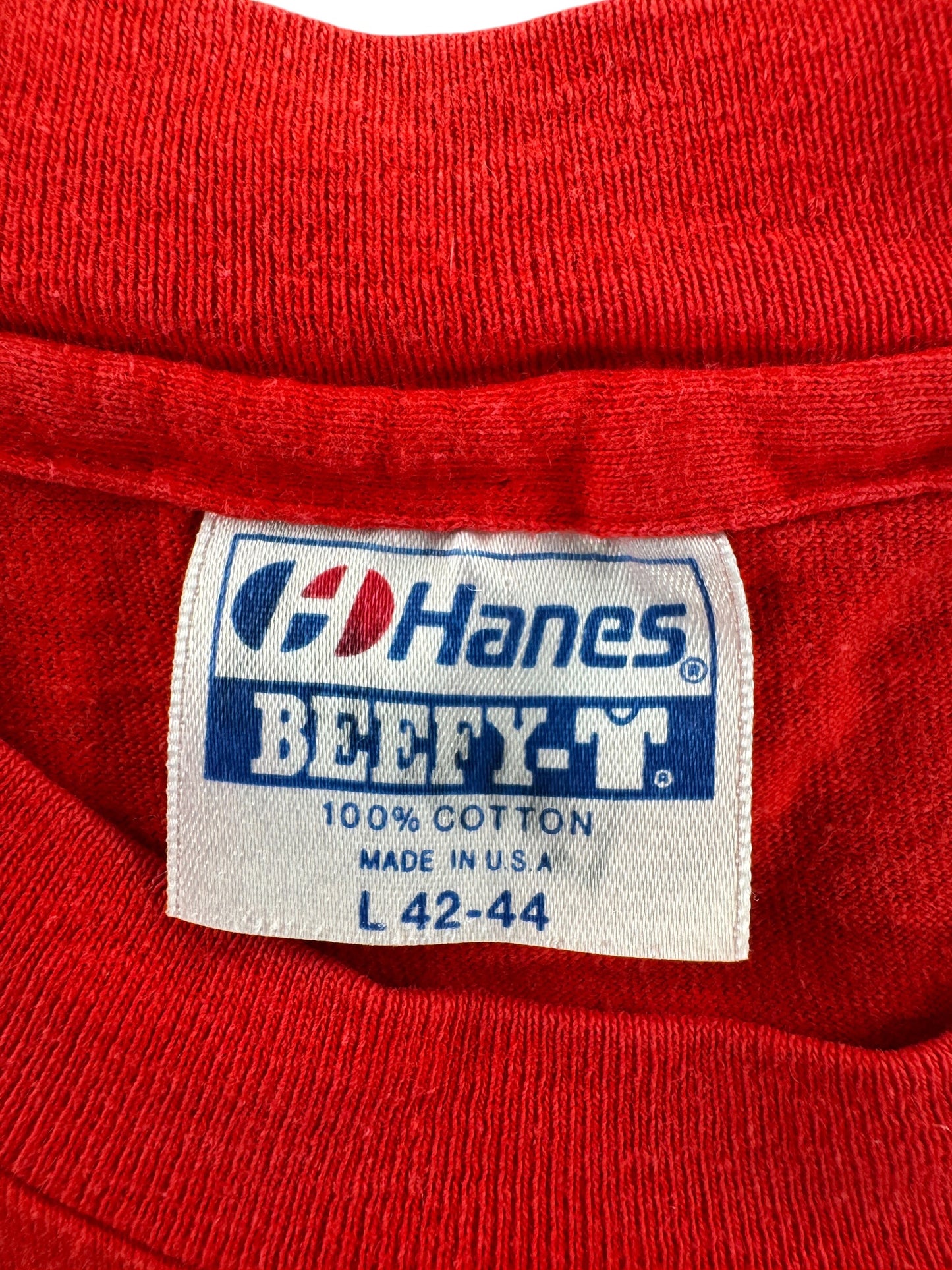 Tag on Vintage Natural Helpers Tee SZ L (Fits M)