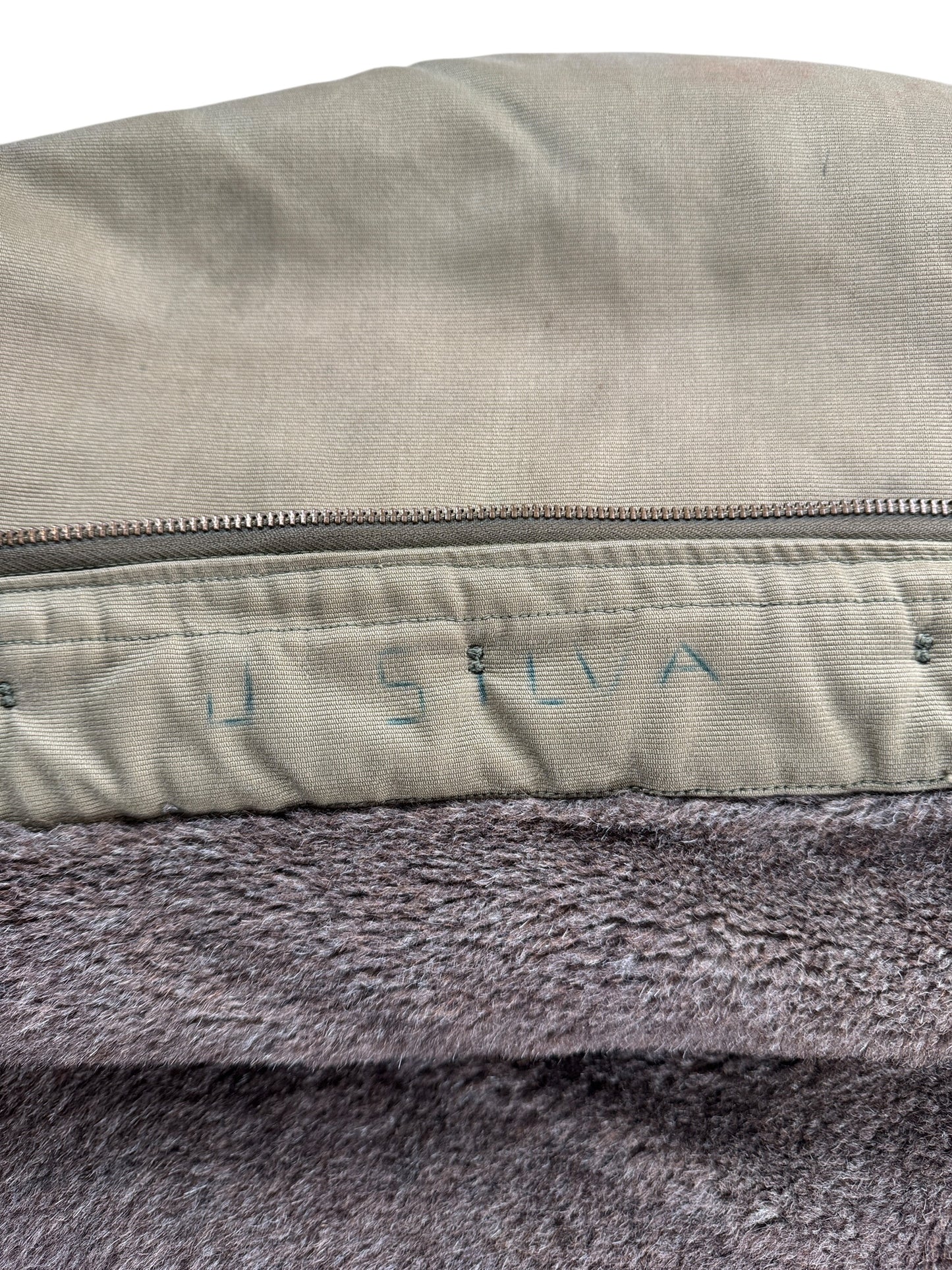 Name on Vintage WWII Era USN N-1 Jacket in Pristine Shape SZ 38