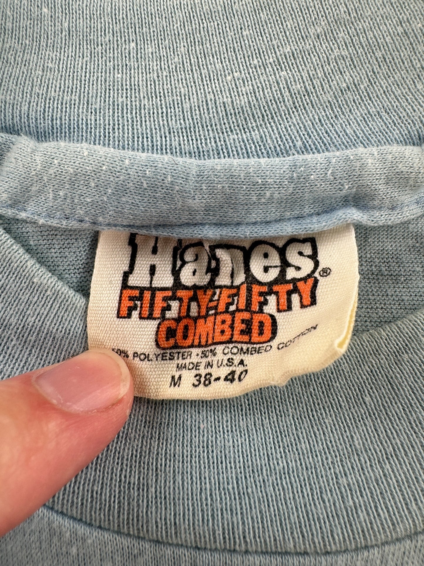 Tag on Vintage 70s Port Townsend Ice Cream Tee SZ S