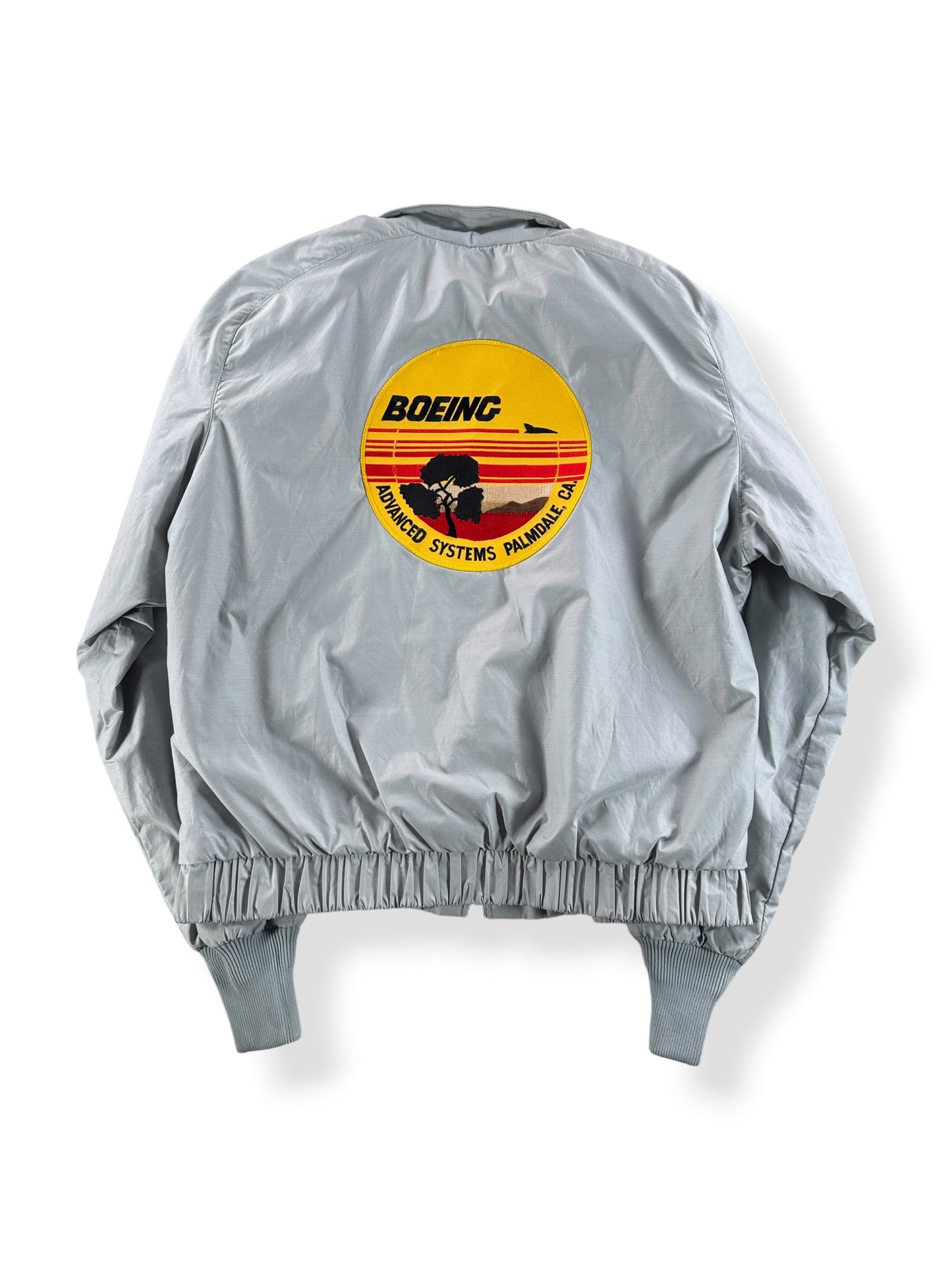 Back of Vintage Boeing Advanced System Palmdale Jacket SZ M