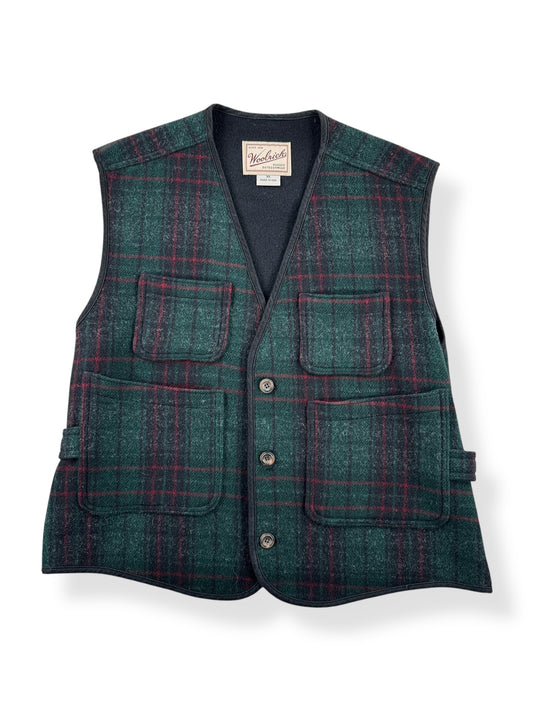 Front of Vintage Woolrich Wool Vest SZ XL