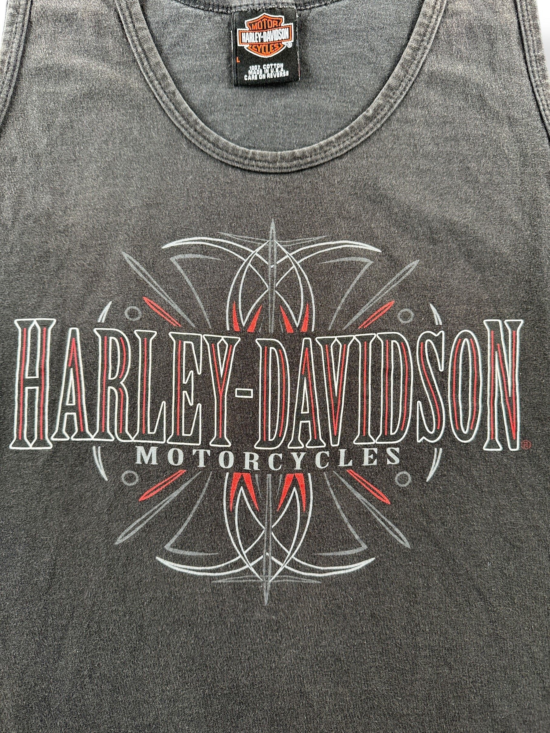 Graphic of Vintage Harley Davidson Phoenix OR Tank Top SZ L