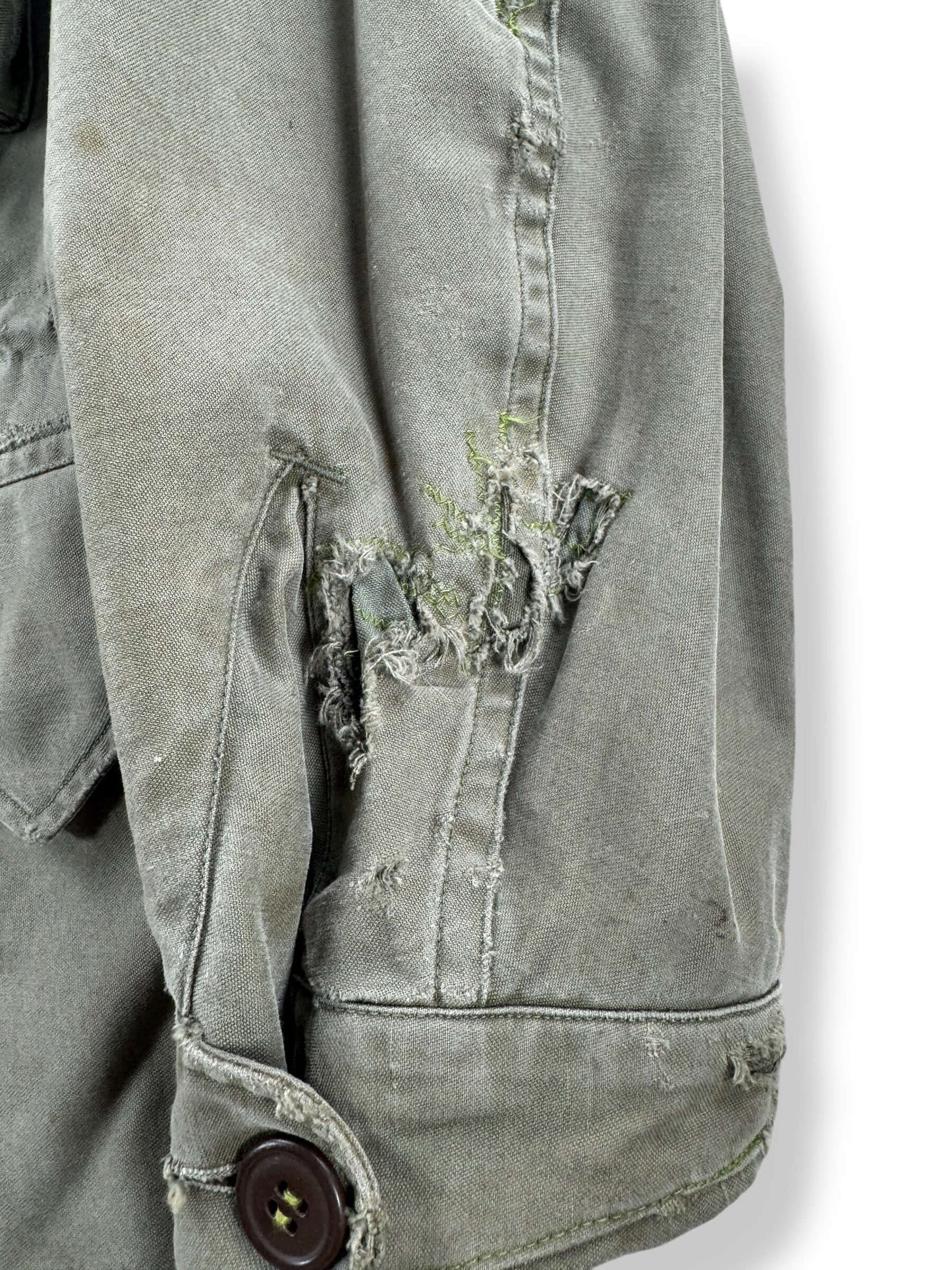 Repair on Vintage M-43 Field Jacket SZ 36