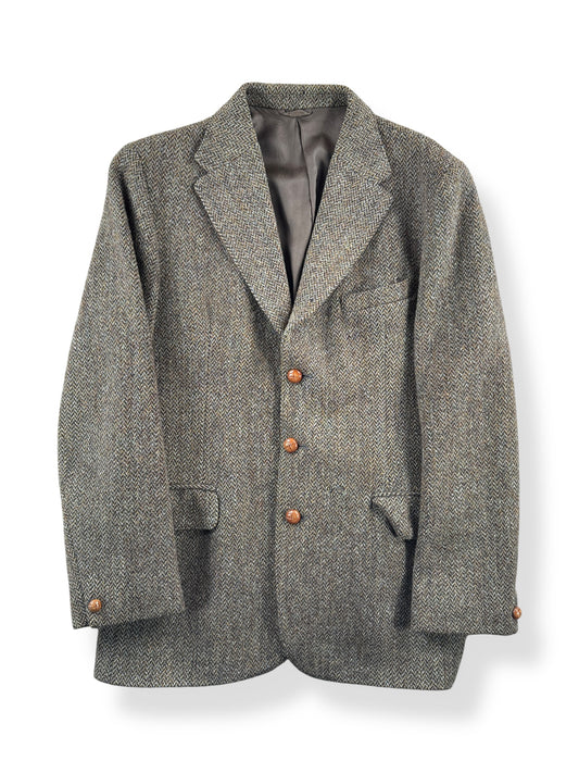 Front of Vintage Harris Tweed Sport Coat SZ M
