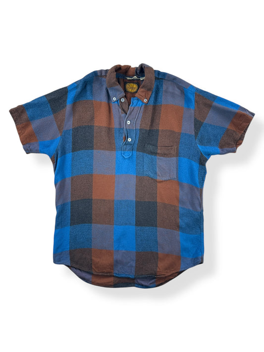 Front of Vintage Davinci Rayon Short Sleeve Pullover Shirt SZ M