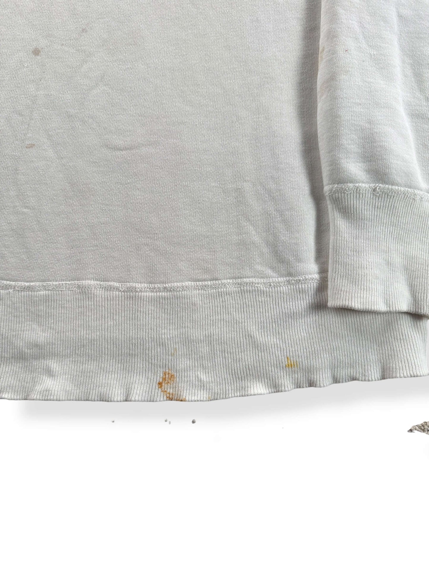 Stain on Vintage UW Champion Running Man Crewneck SZ XL (Fits L)