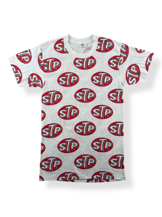 Front of Vintage NOS STP Hanes Tee SZ S