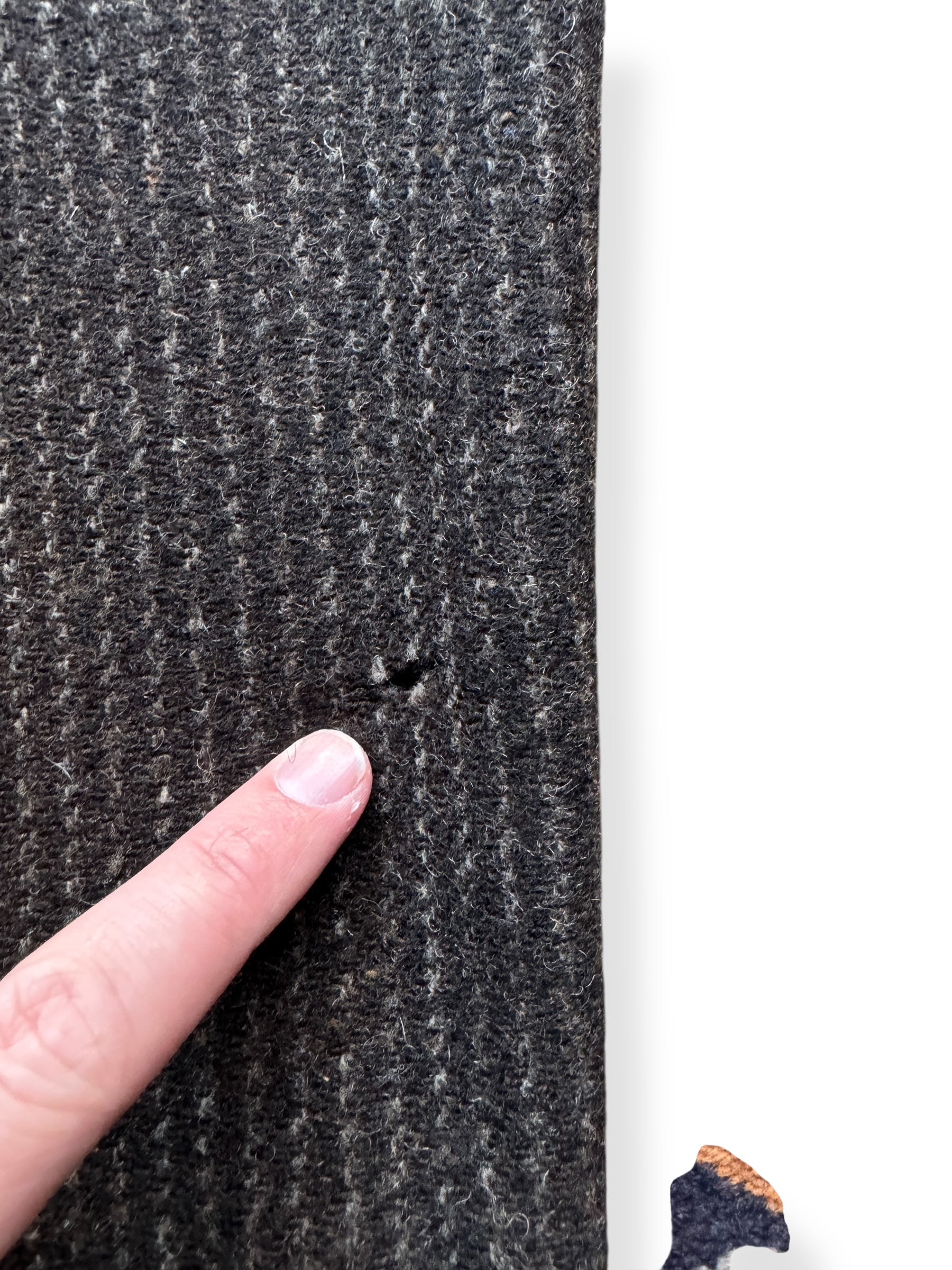 Hole on Vintage Filson Fisherman Wool Blend Trousers W36