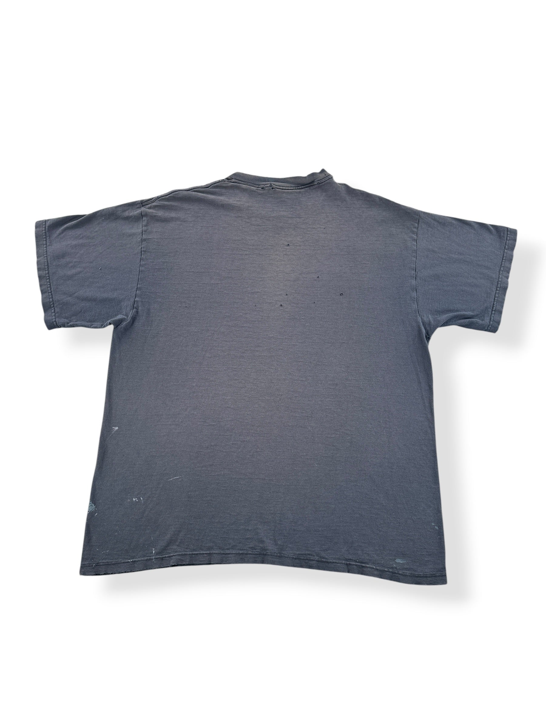 Back of Vintage Thrashed and Faded Nike Tee SZ XL
