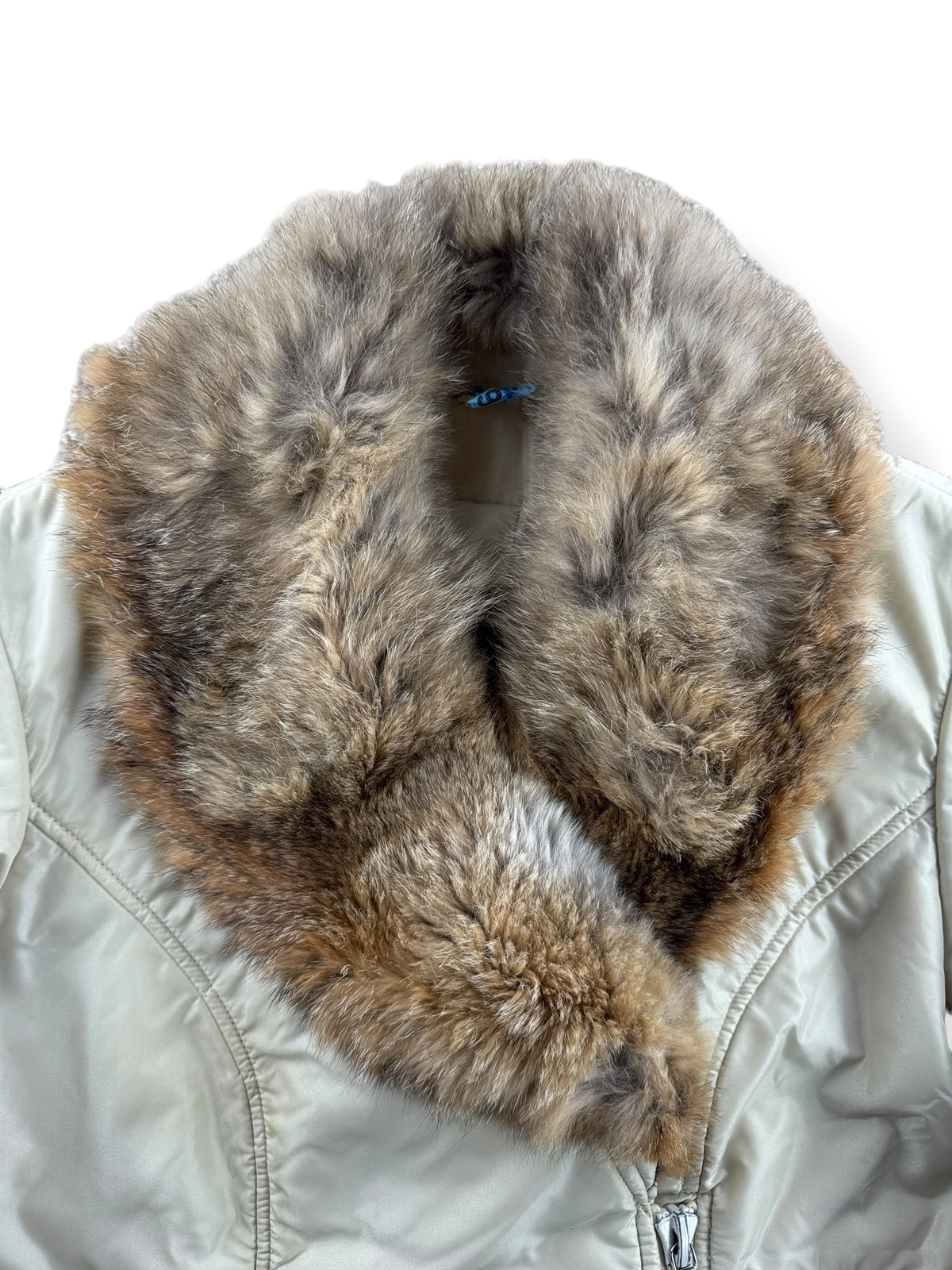 Collar on Vintage Ladies Fur Collared Brown Jacket Petite SZ M