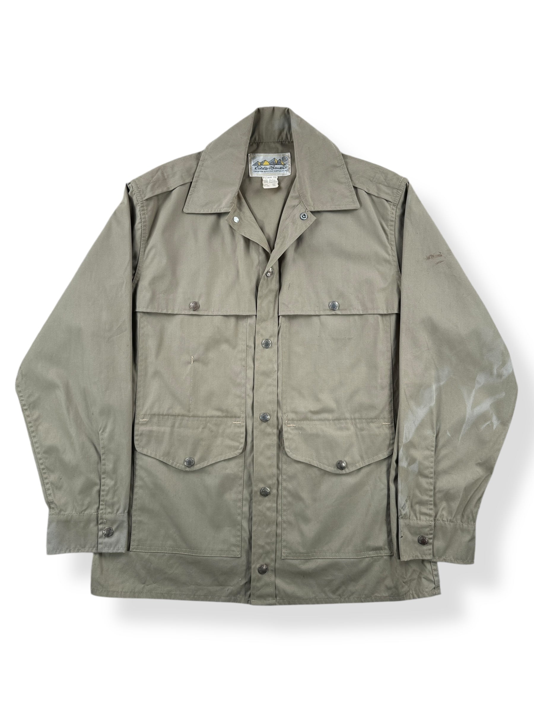 Front of Vintage Eddie Bauer Filson Jacket SZ 38