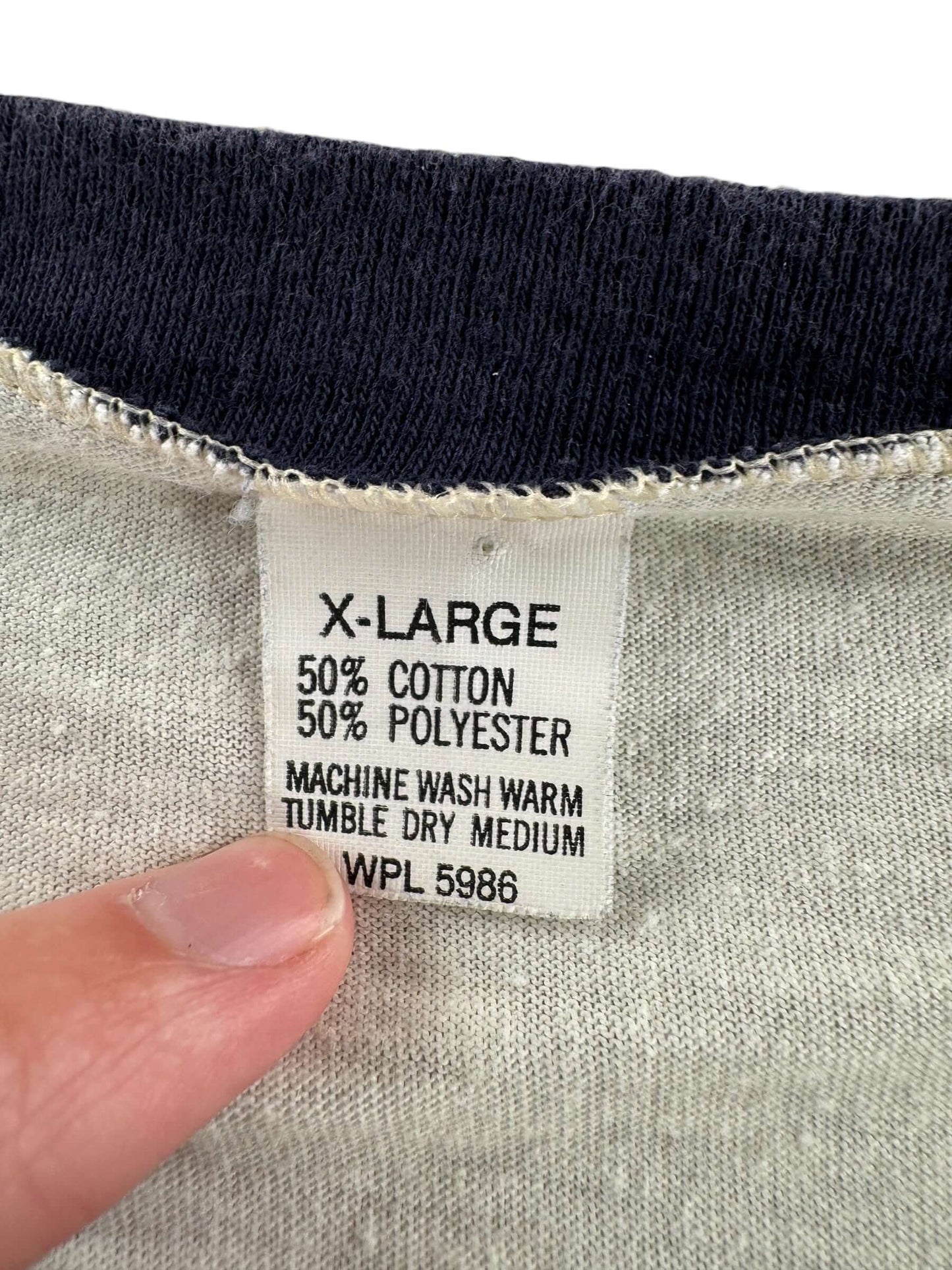 Tag on Vintage 70s/80s Mariners Jersey Tee SZ XL (Fits M)