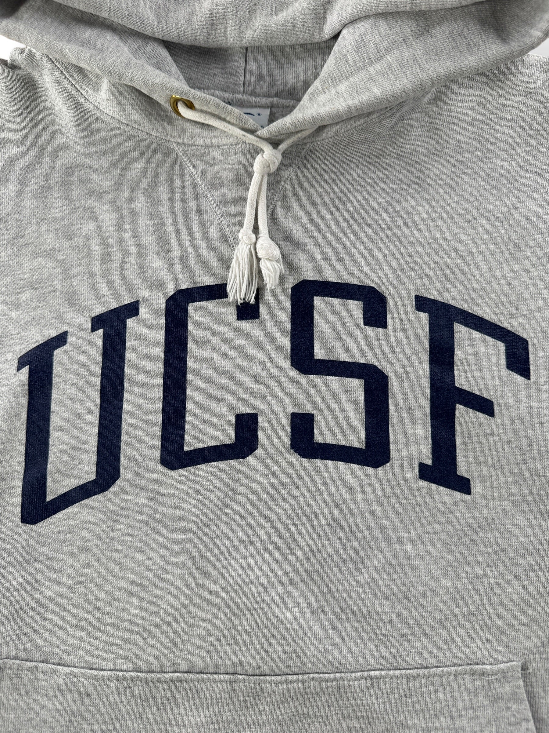 Graphic on Vintage Champion UCSF Hoodie SZ M
