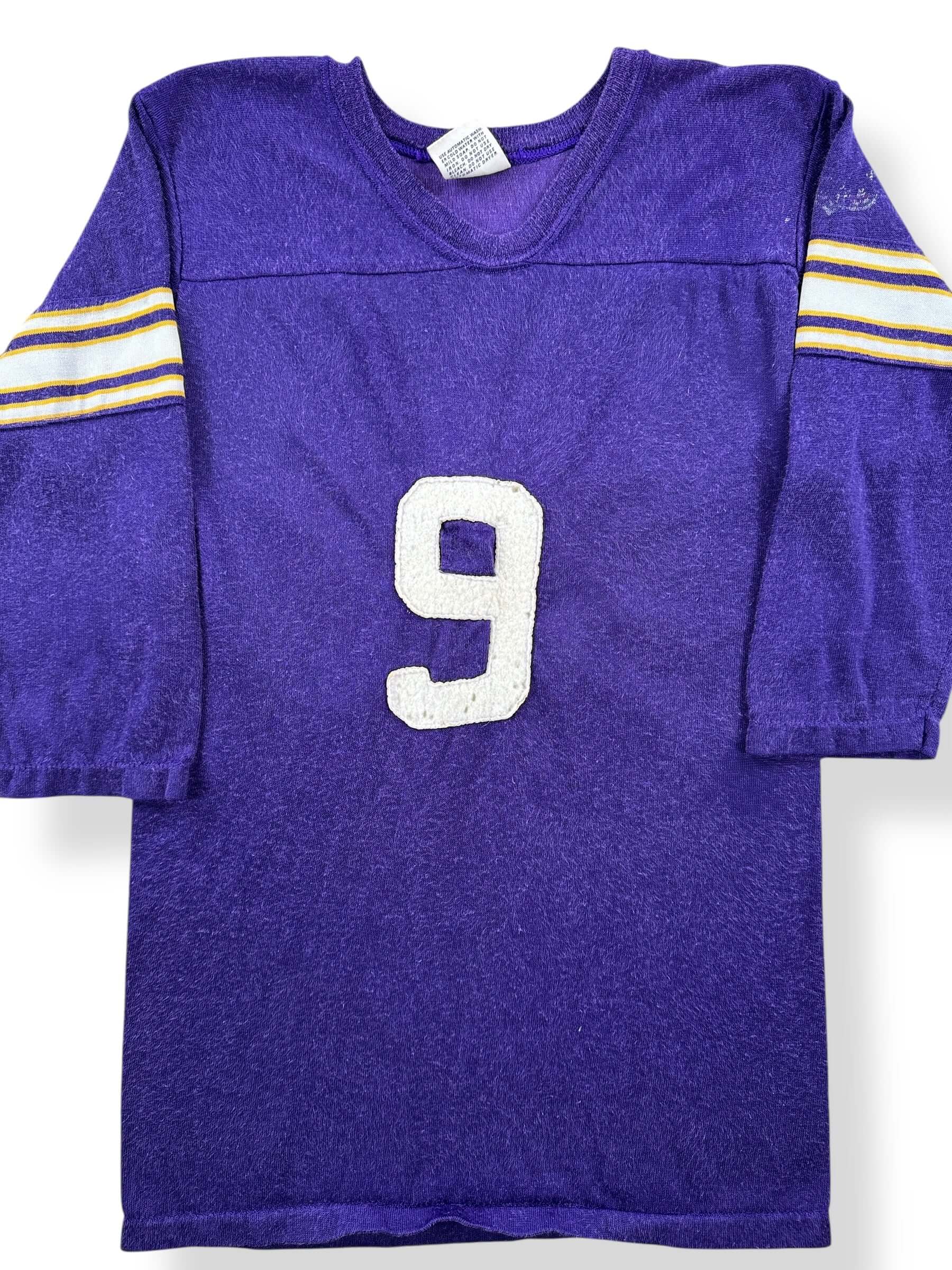 Front Close Up of Vintage Rawlings Youth Durene Jersey SZ M (Fits Adult XS)