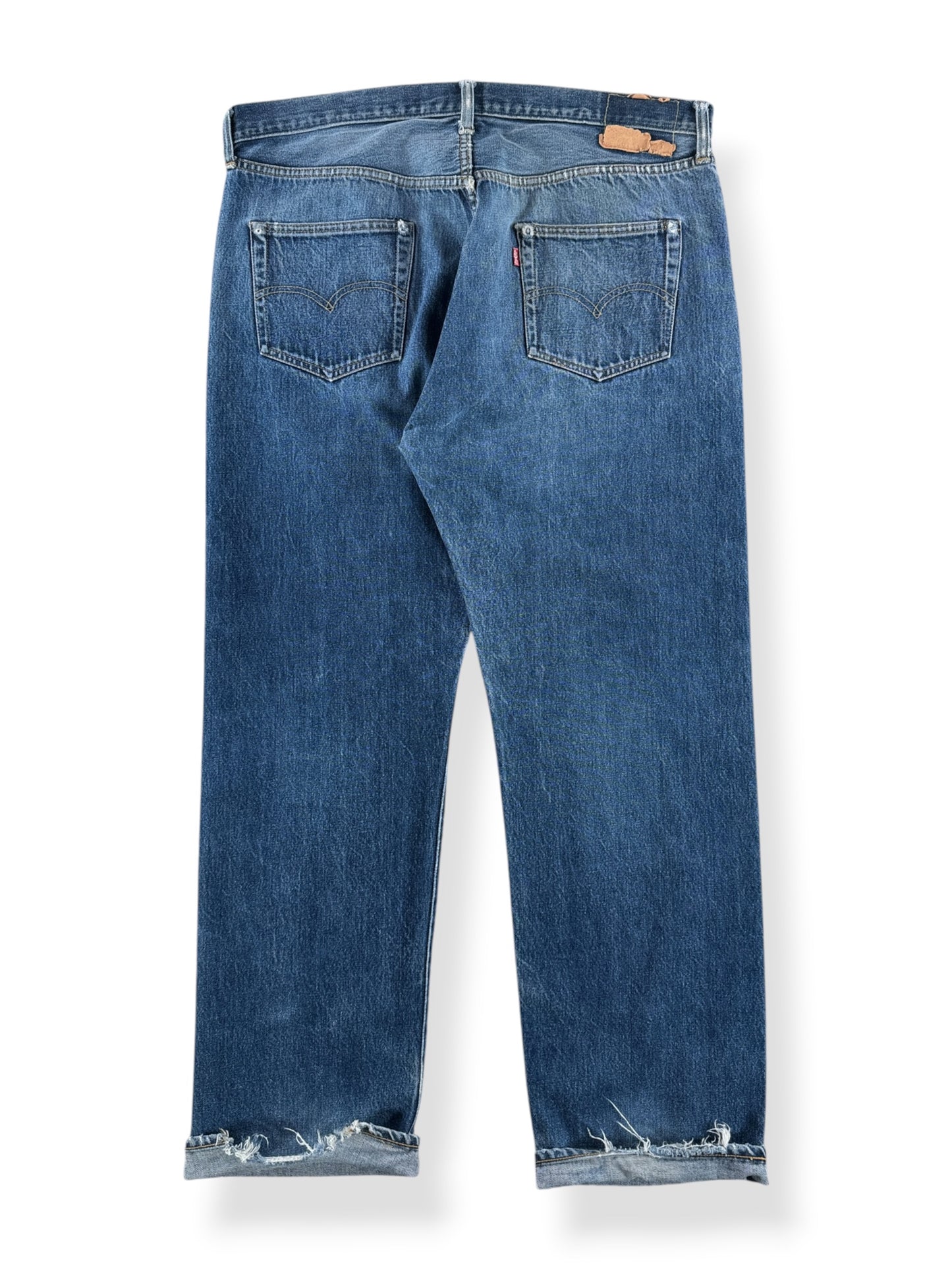 Back of Vintage LVC Selvedge 501 Jeans W39