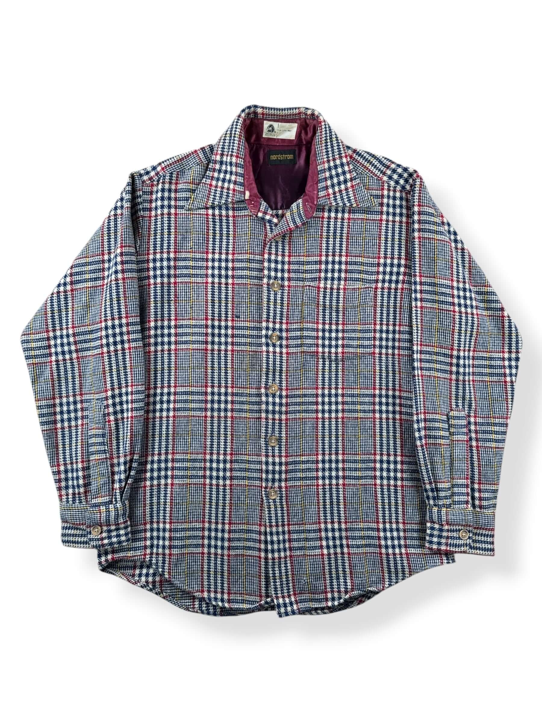 Front of Vintage Nordstrom Wool Blend Flannel SZ L