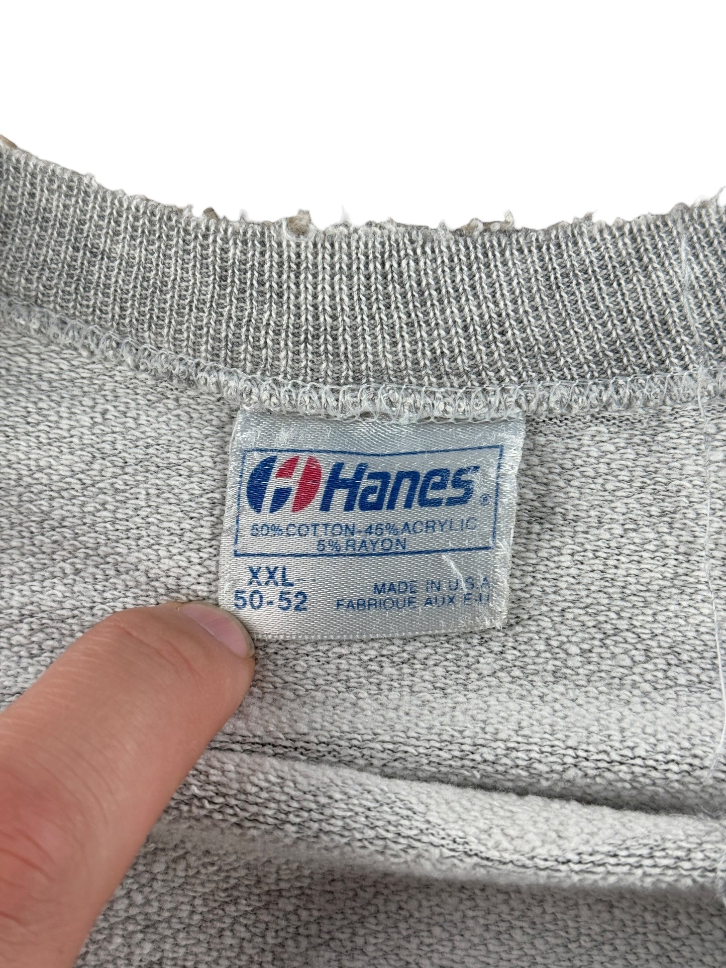 Tag on Vintage Alaska Fish Thrashed Crewneck SZ XXL (Fits XL)