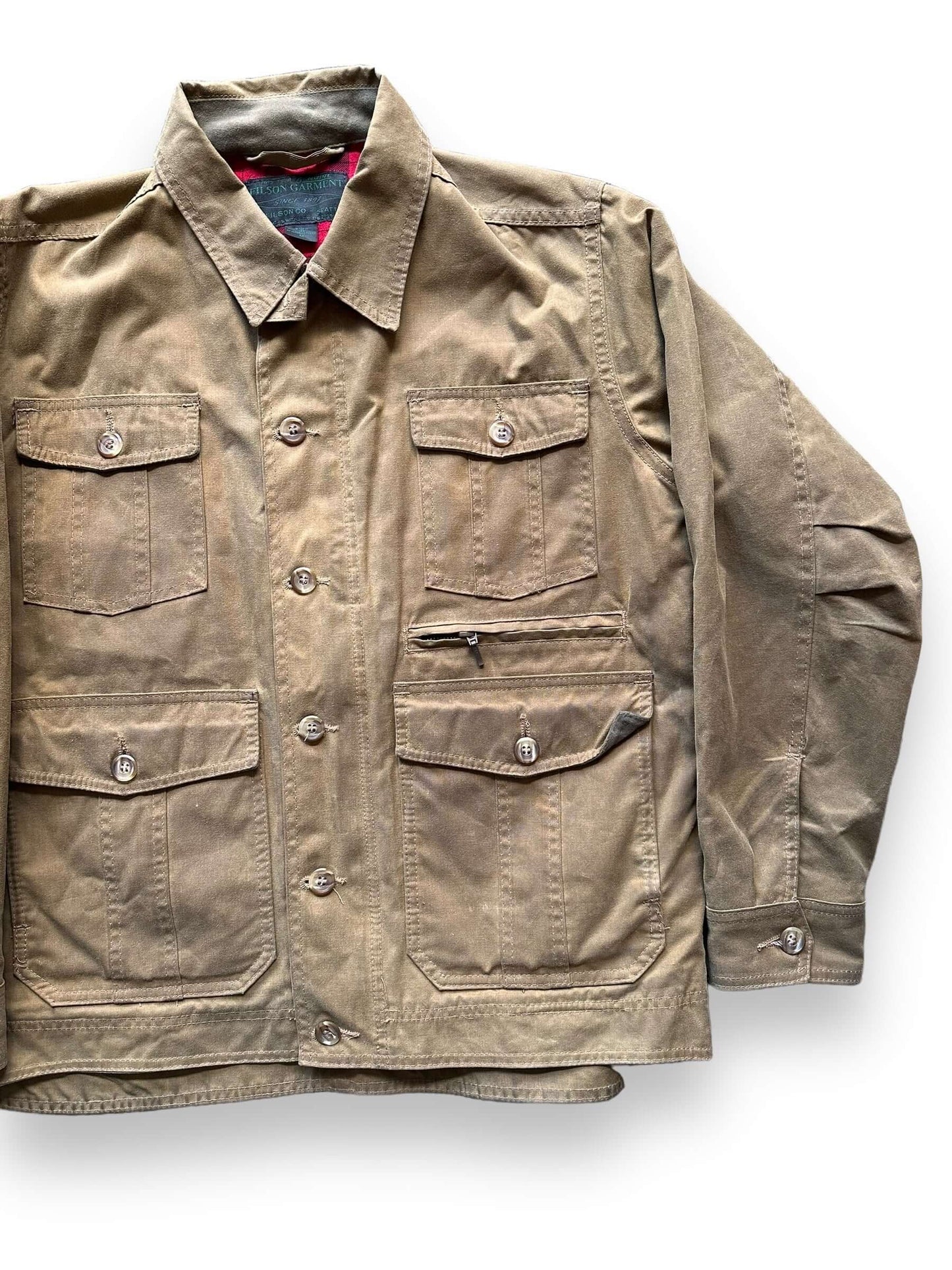 Front Left View of Filson Westlake Jacket SZ M | Filson Workwear Seattle