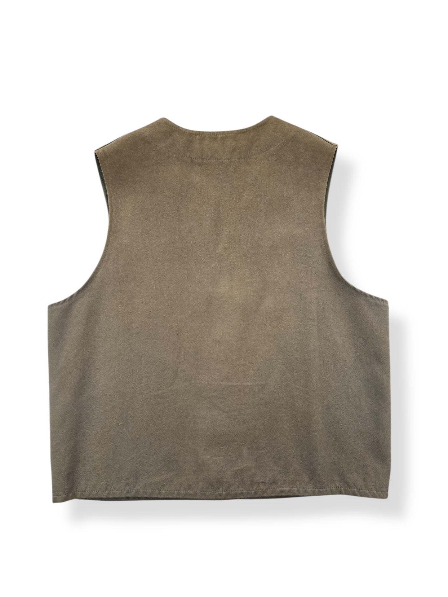 Back of Vintage Filson Moleskin Vest SZ 46