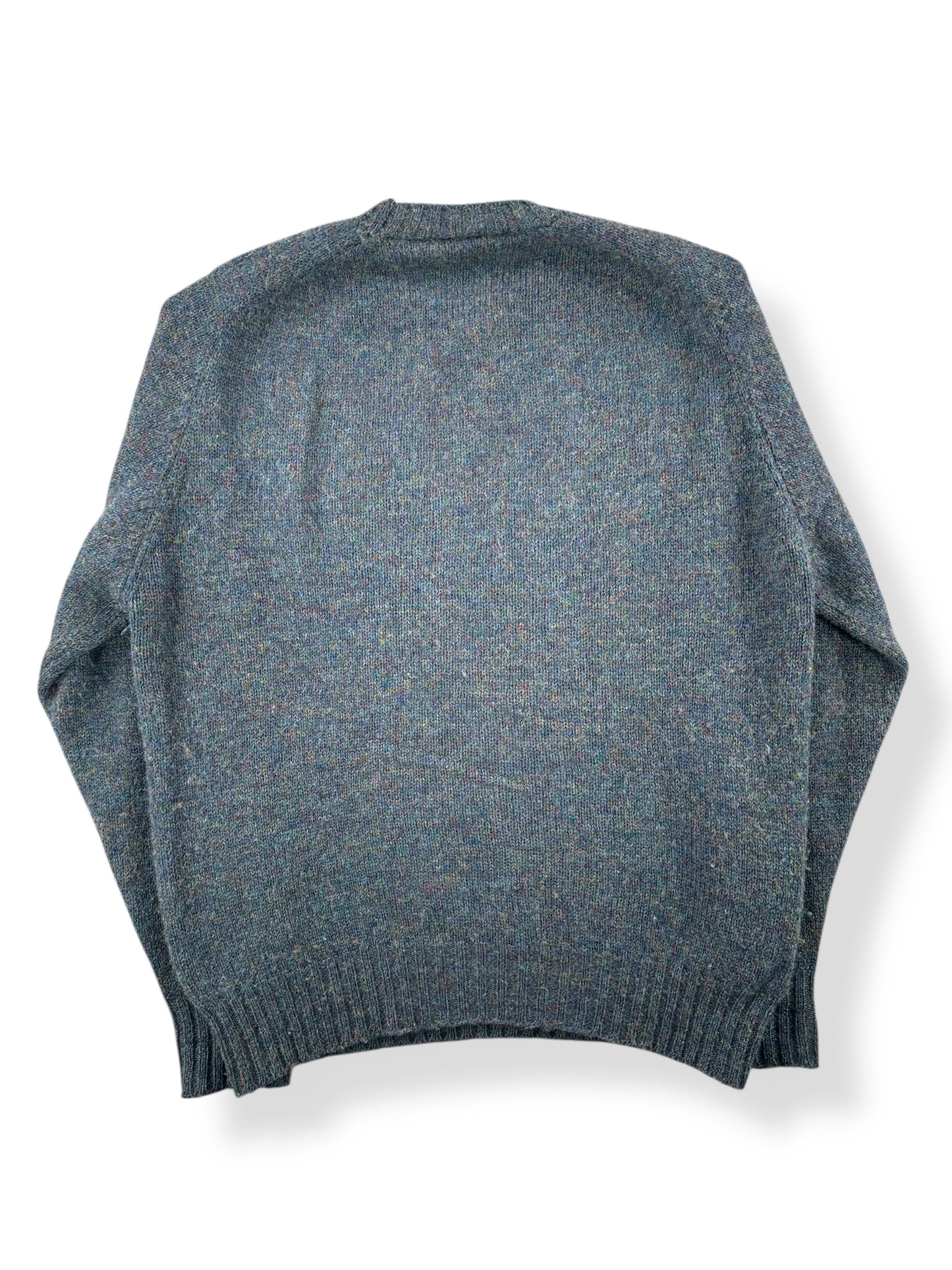 Back of Vintage Abercrombie & Fitch Scottish Wool Sweater SZ L