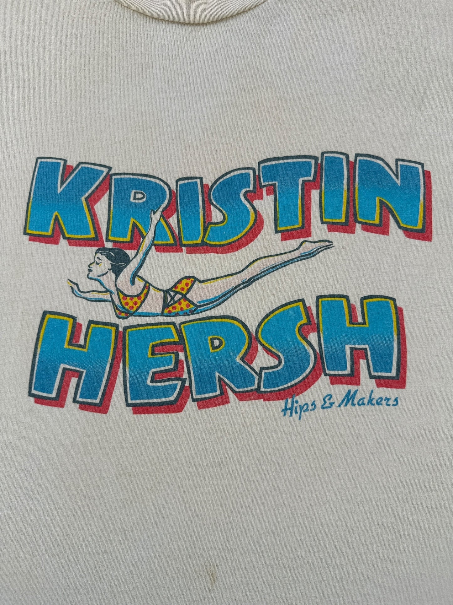 Graphic of Vintage Kristin Hersh Hips and Makers Tee SZ XL